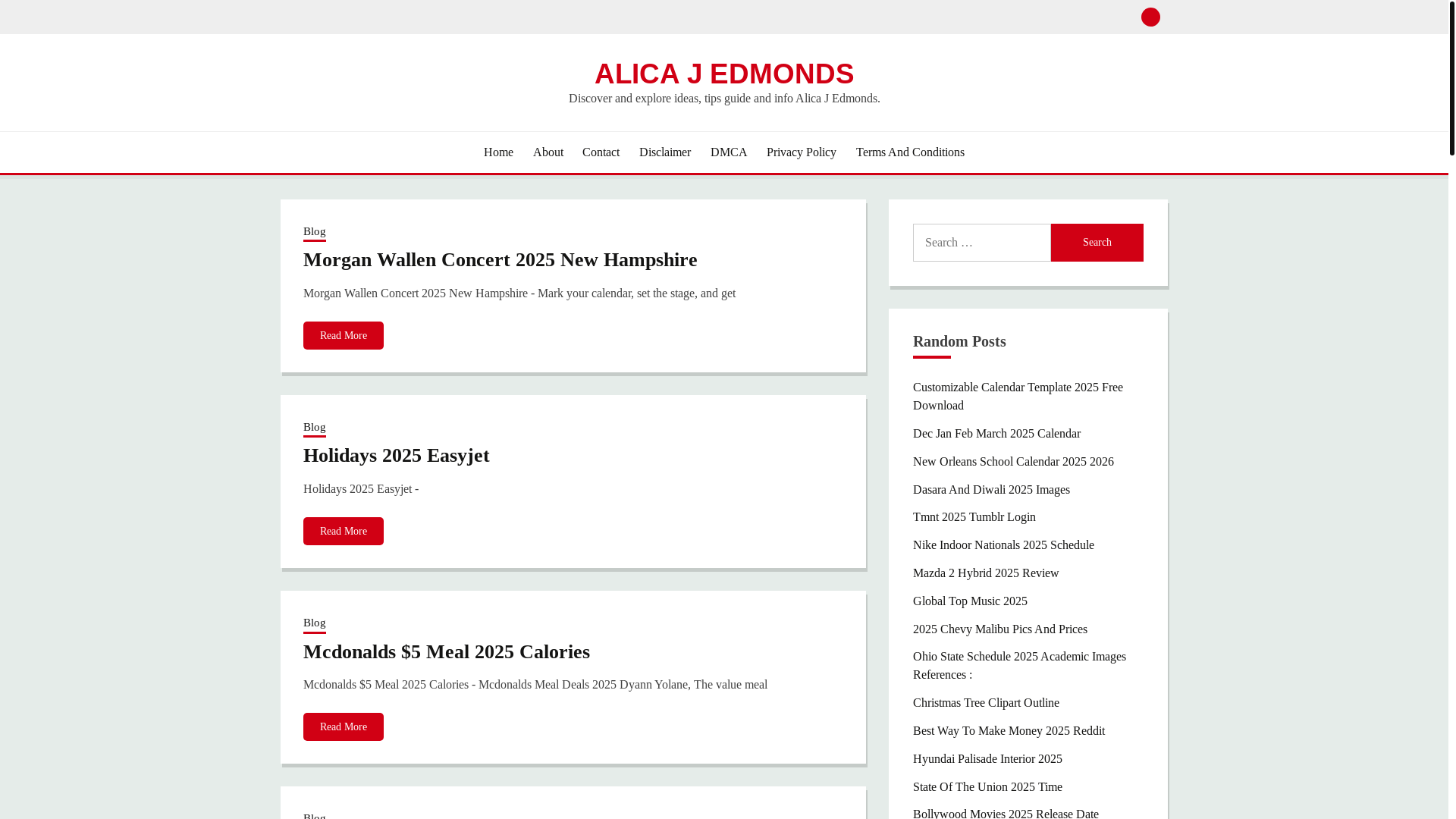 website screenshot of https://alicajedmonds.pages.dev/