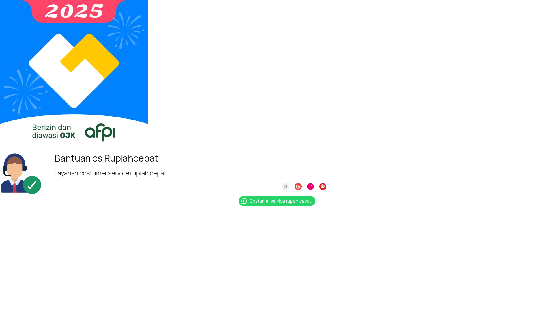 website screenshot of https://rupiahcepat.pro/