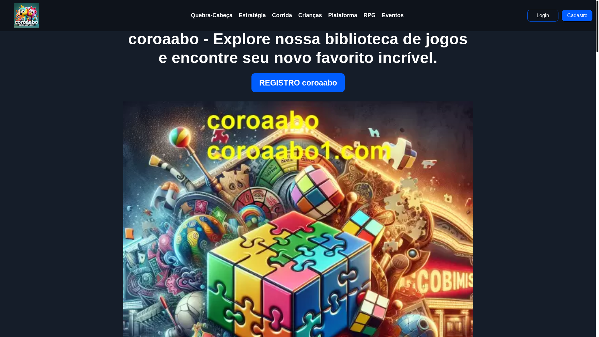 website screenshot of https://coroaabo1.com/