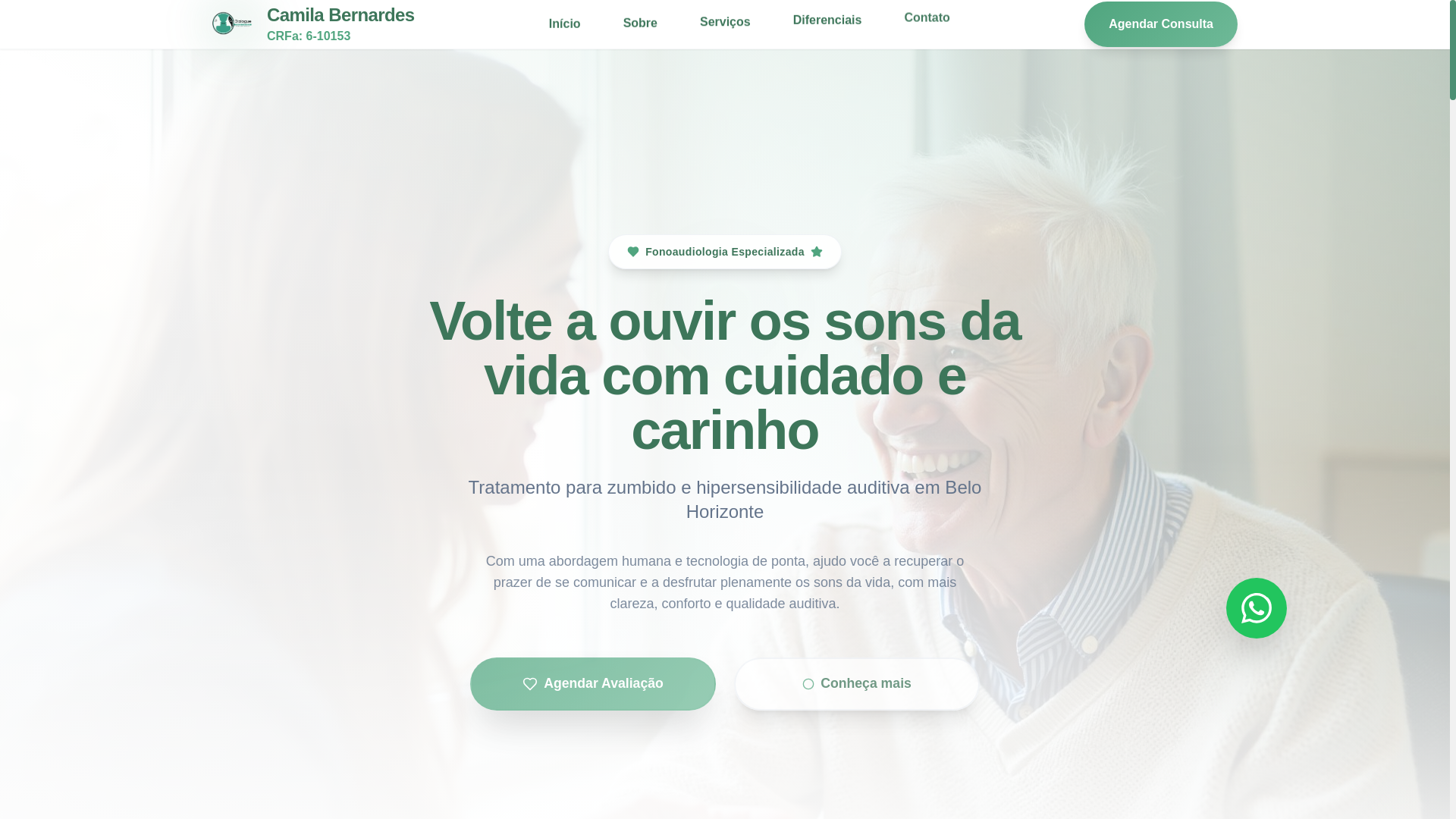 website screenshot of https://dialogueaudicaoecognicao.com.br/