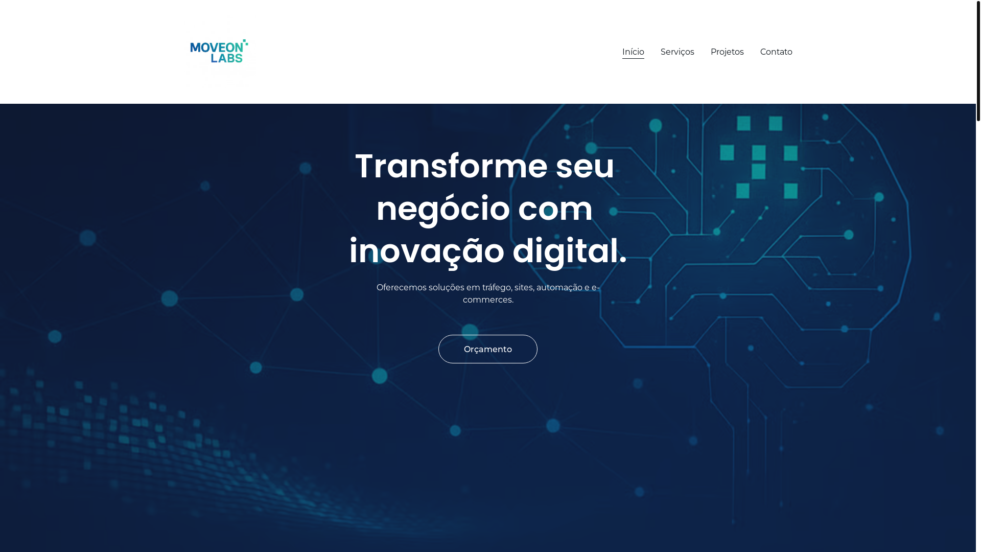website screenshot of https://moveonlabs.com.br/