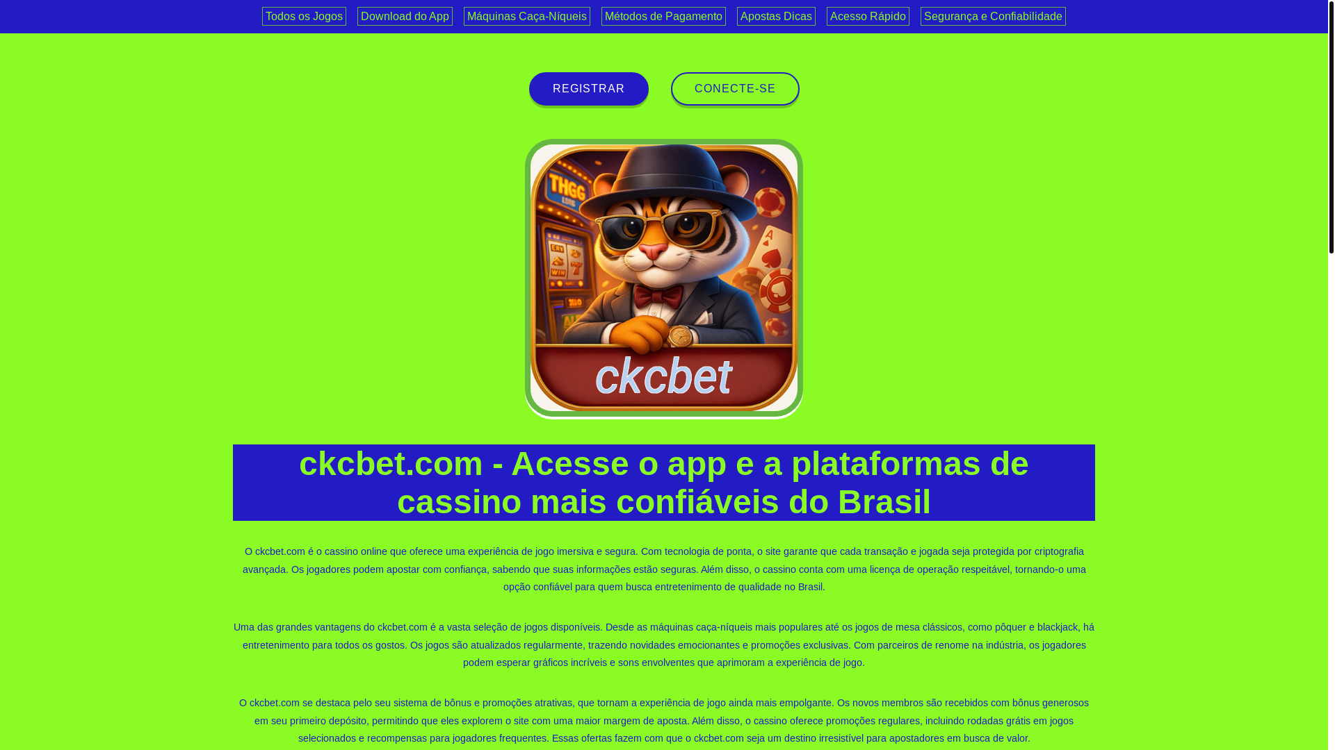 website screenshot of https://ckcbetss.com/