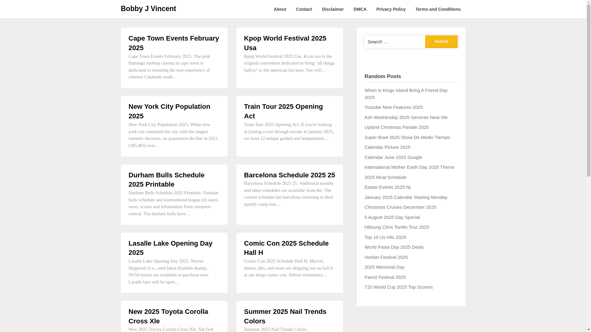 website screenshot of https://bobbyjvincentl.pages.dev/