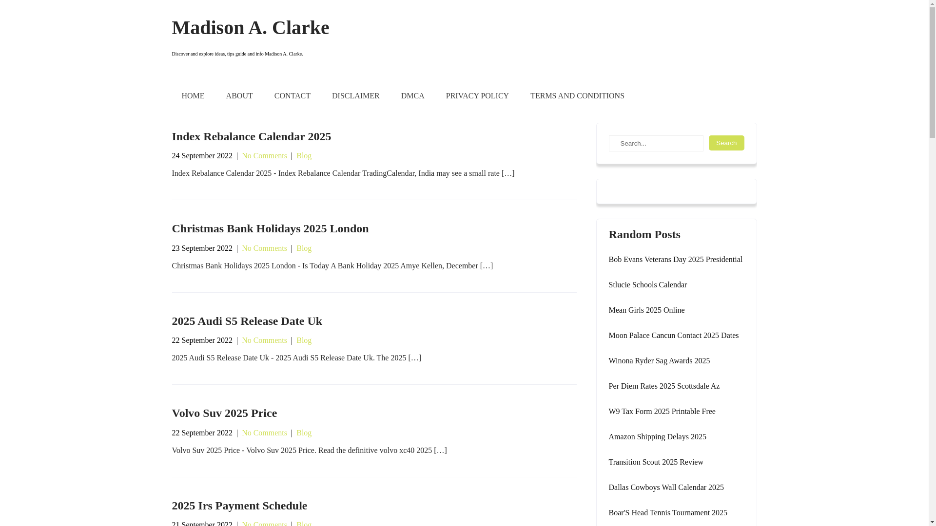 website screenshot of https://madisonaclarke.pages.dev/