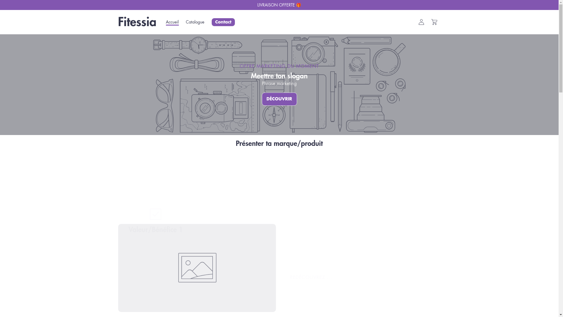 website screenshot of https://fitessia.fr/
