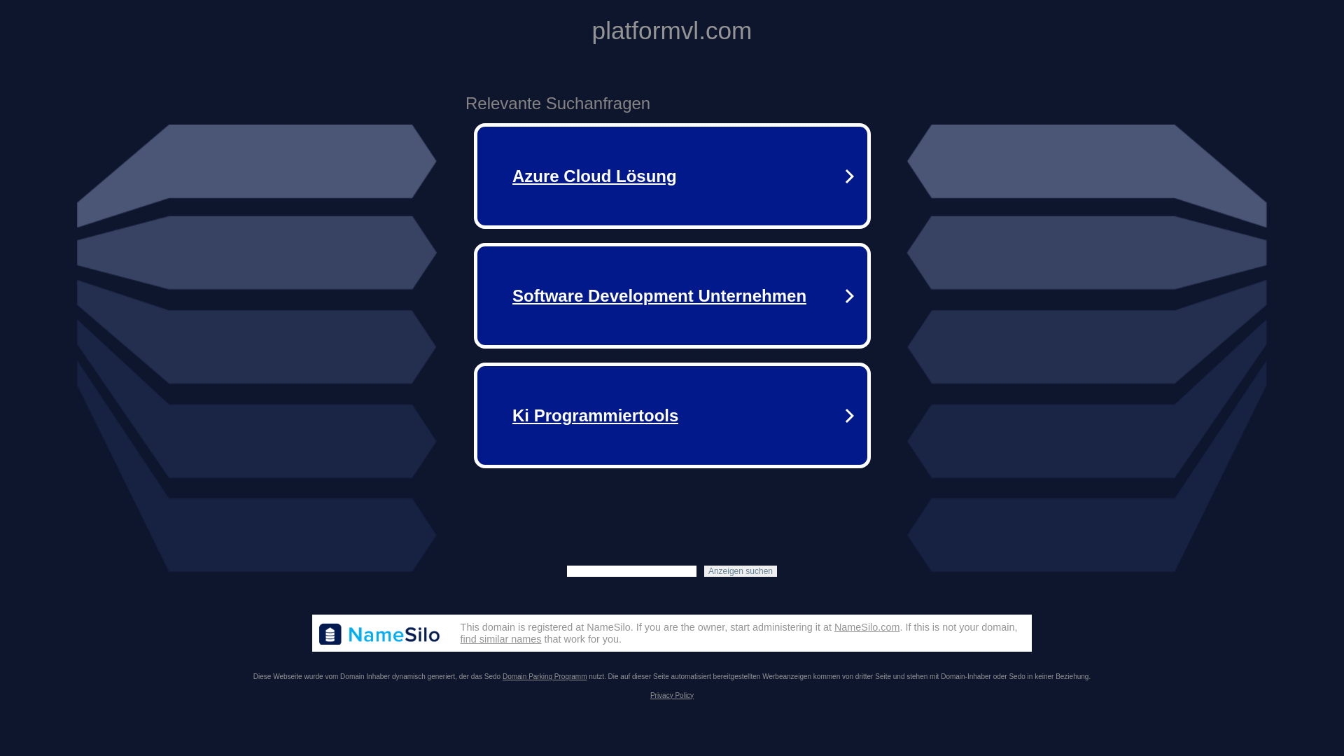 website screenshot of https://platformvl.com/