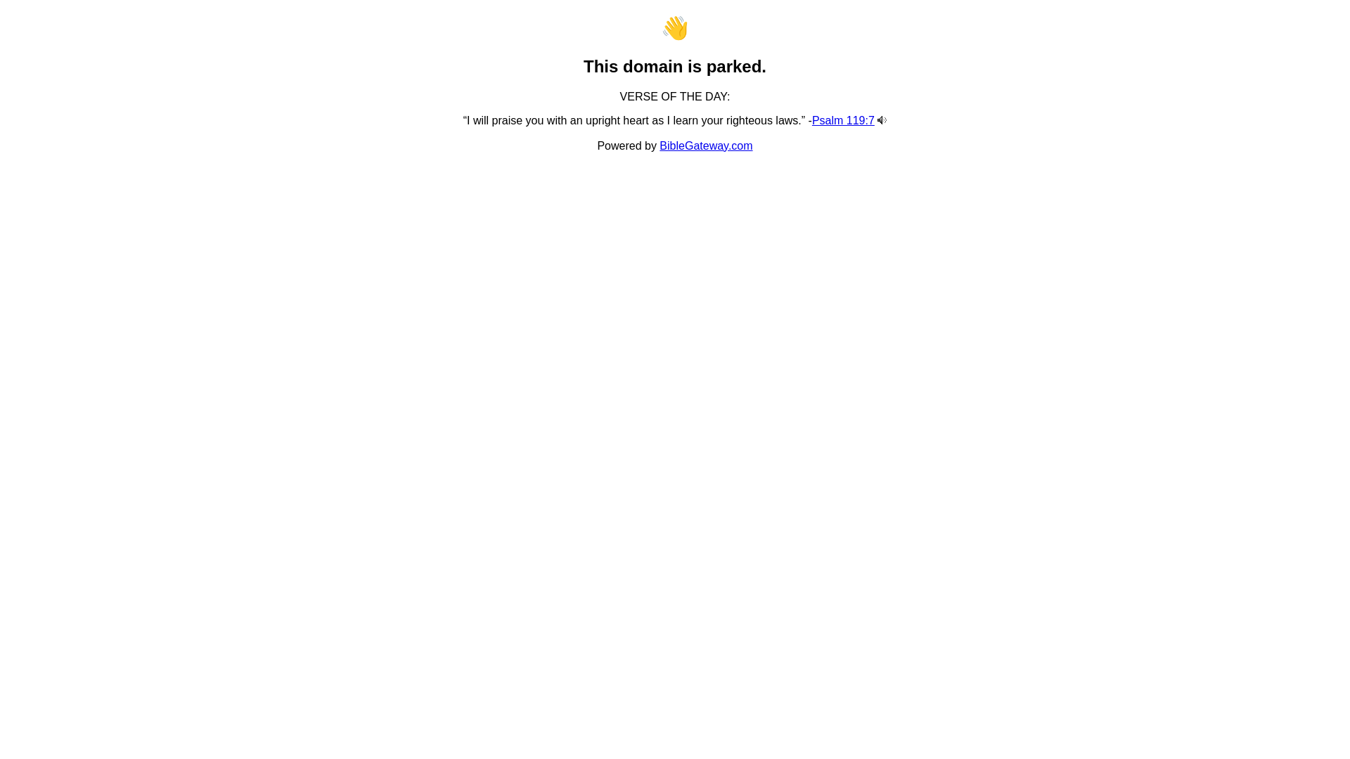 website screenshot of https://my-parked-site.pages.dev/
