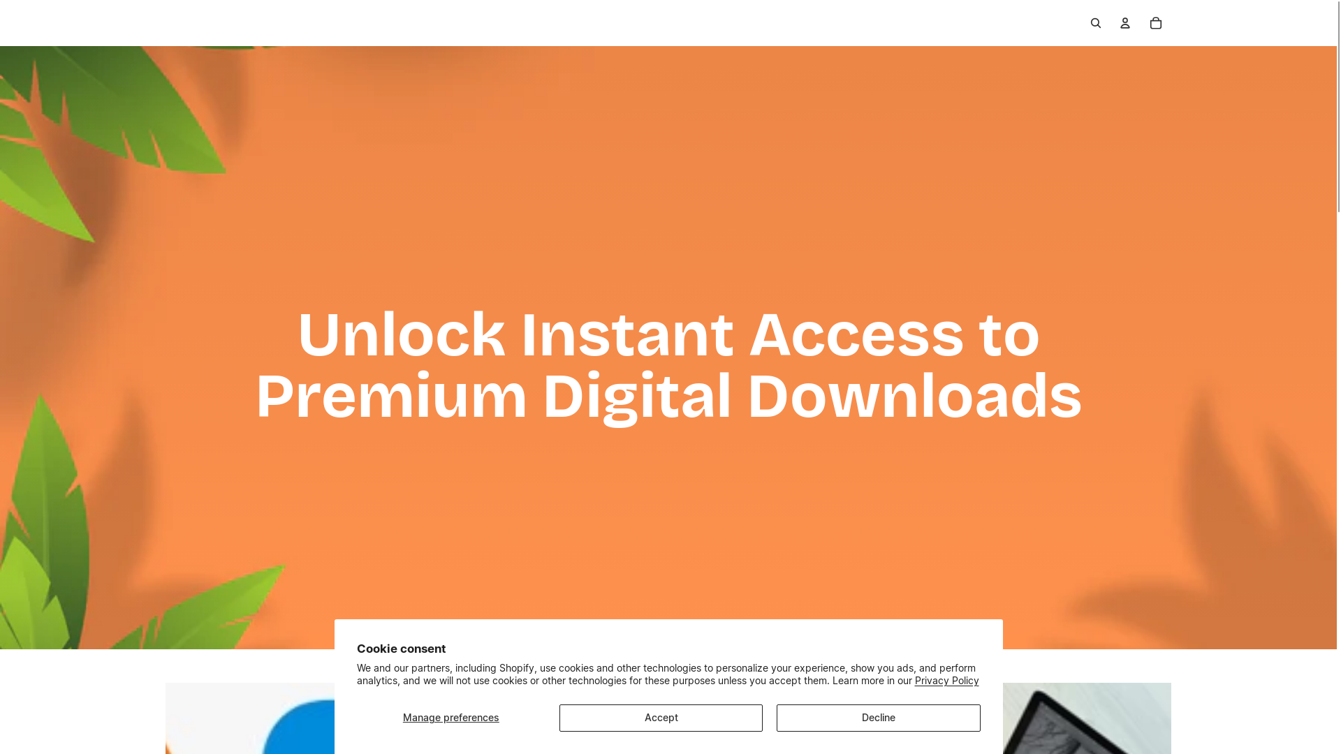 website screenshot of https://vsubscriptionsservices.store/
