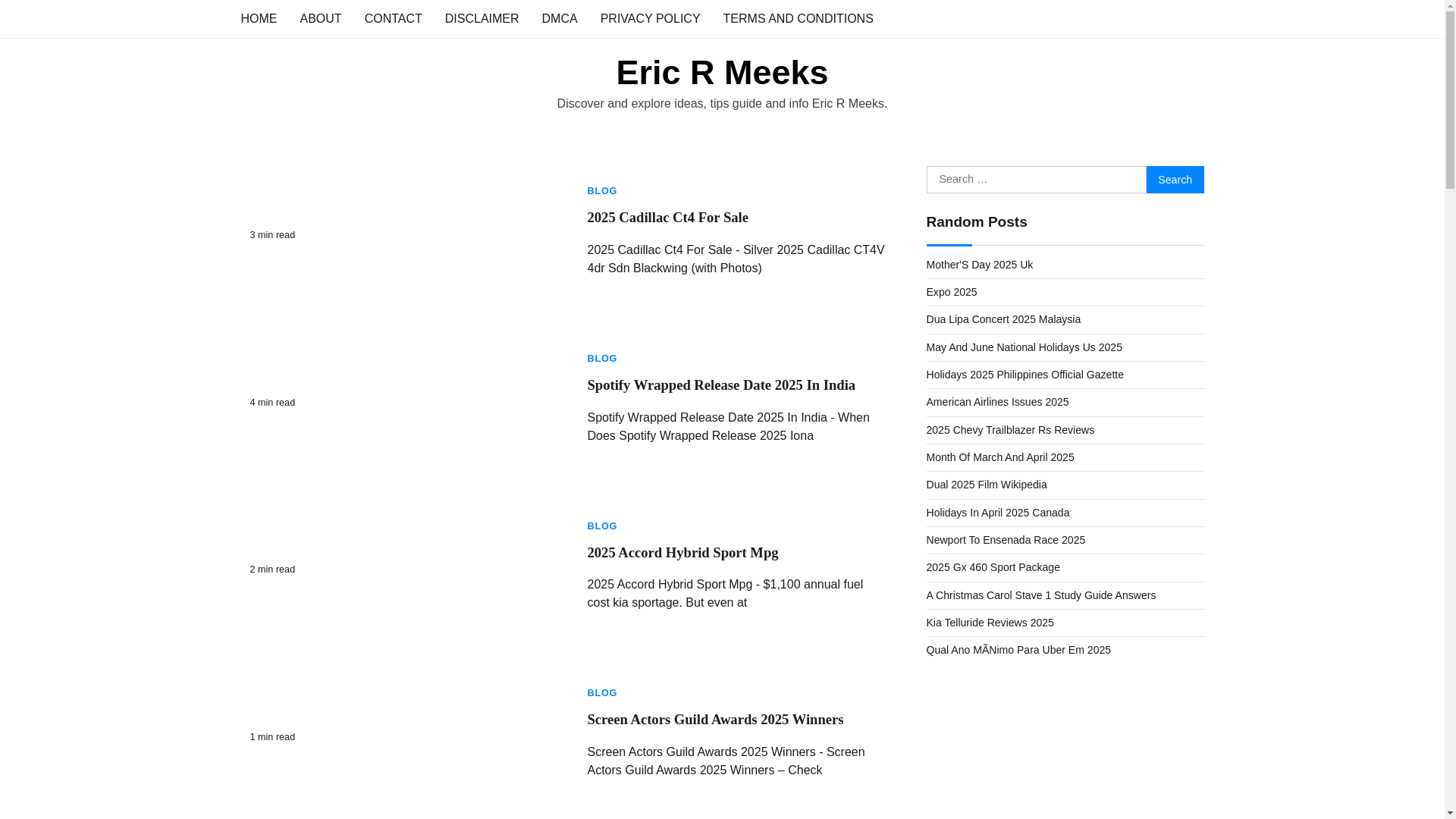 website screenshot of https://ericrmeeksn.pages.dev/