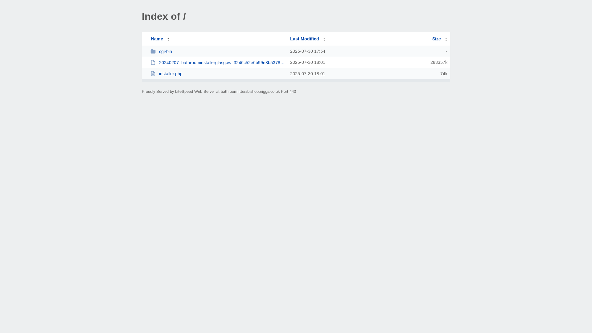 website screenshot of https://bathroomfittersbishopbriggs.co.uk/