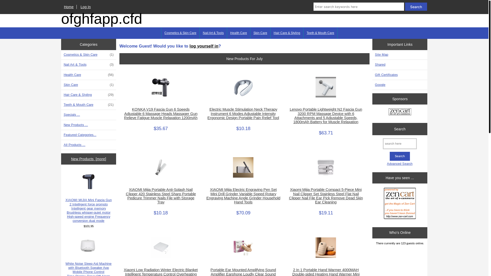 website screenshot of https://ofghfapp.cfd/