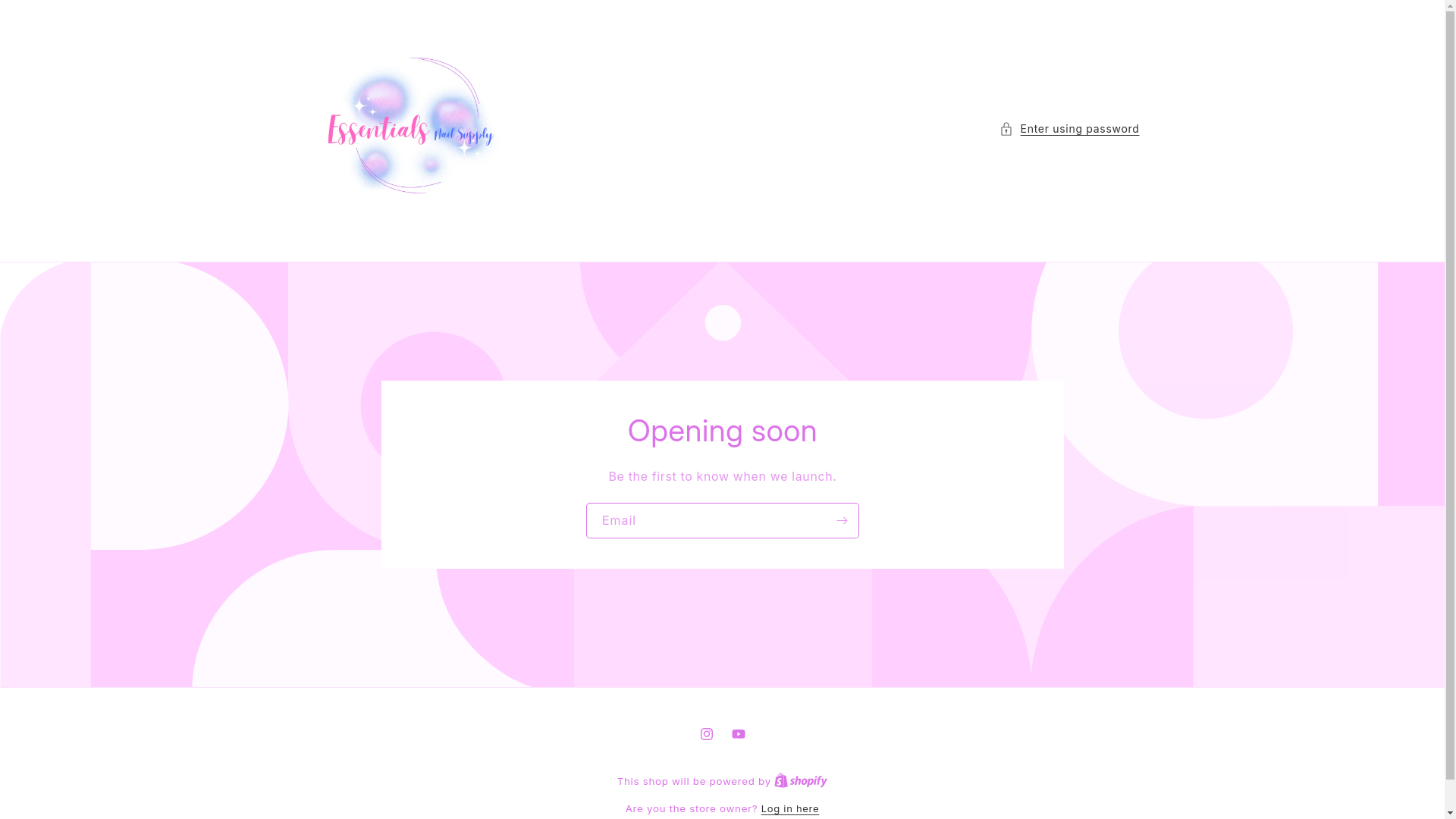 website screenshot of https://essentialsnailsupply.com/