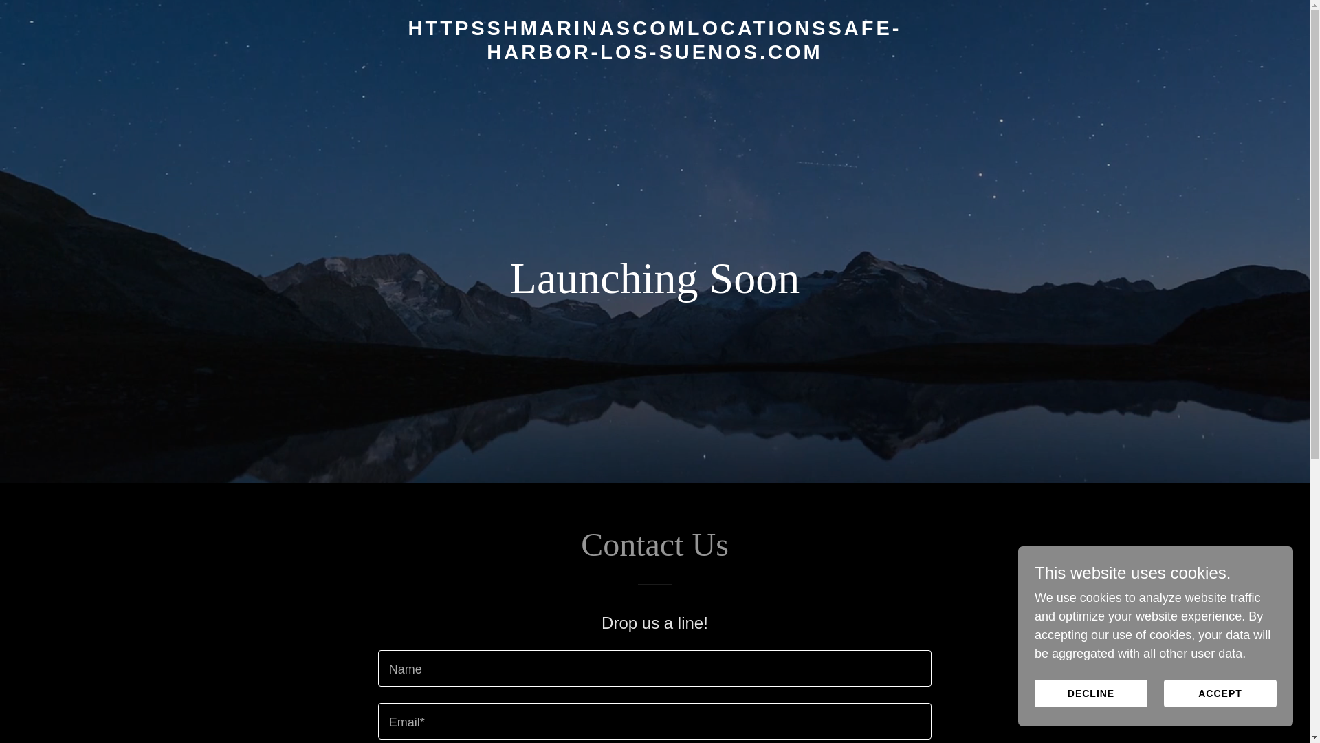 website screenshot of https://httpsshmarinascomlocationssafe-harbor-los-suenos.com/