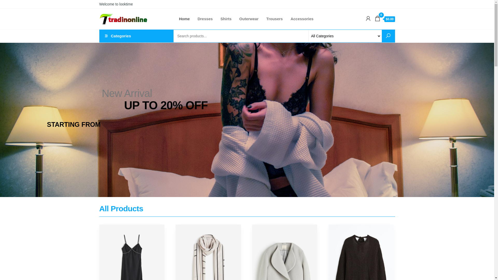 website screenshot of https://looktime.top/