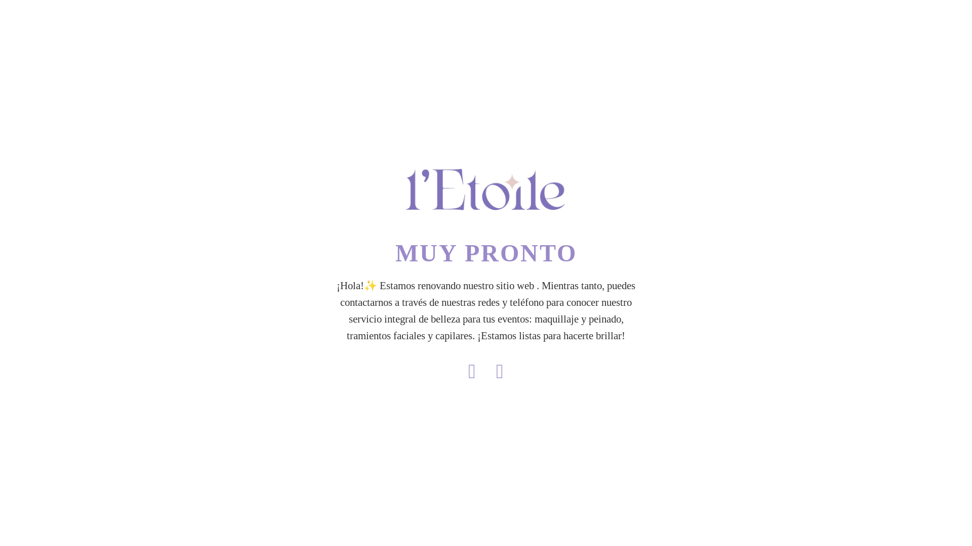 website screenshot of https://letoilestudio.com.ar/
