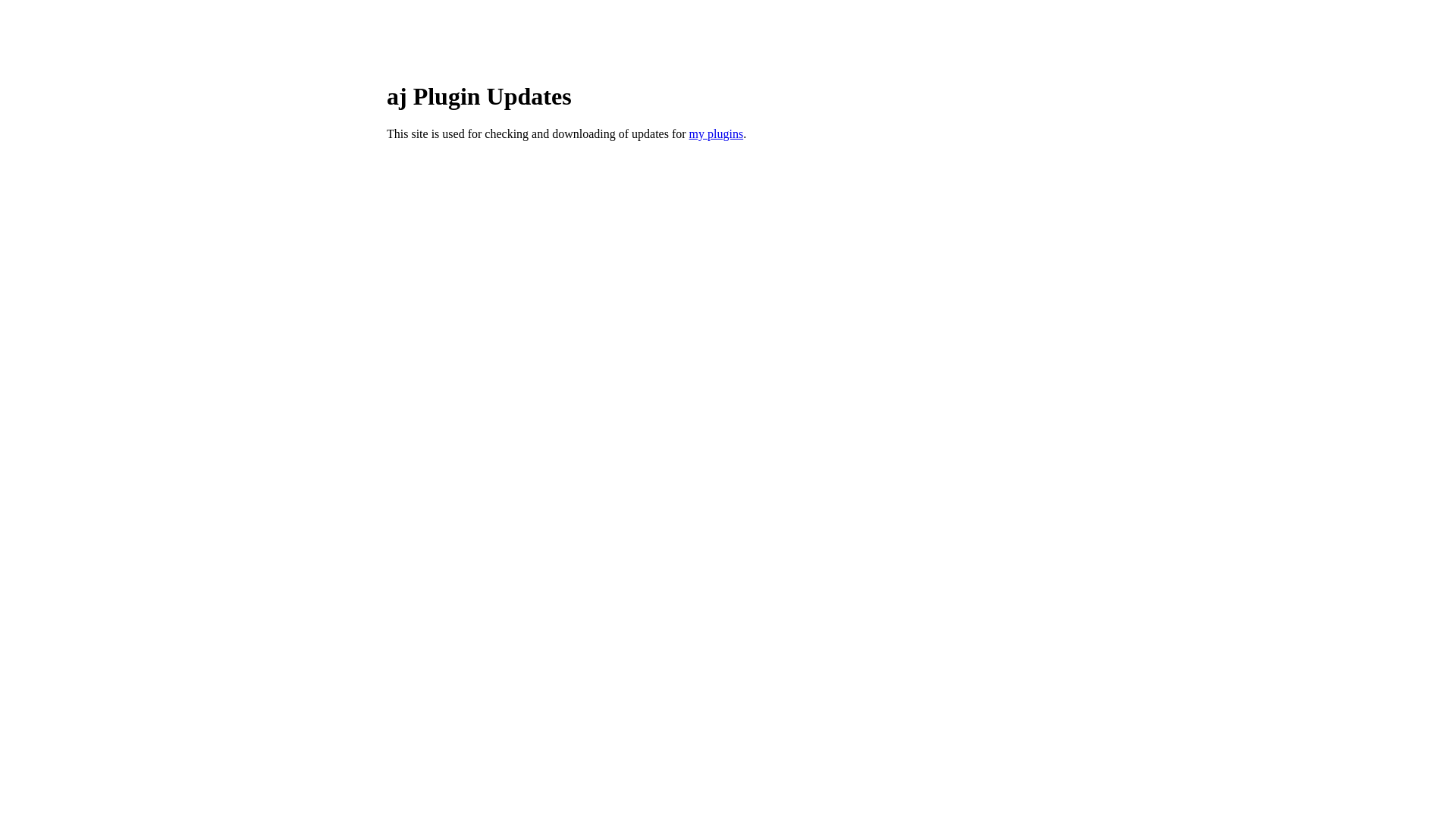 website screenshot of https://plugin-updates.pages.dev/