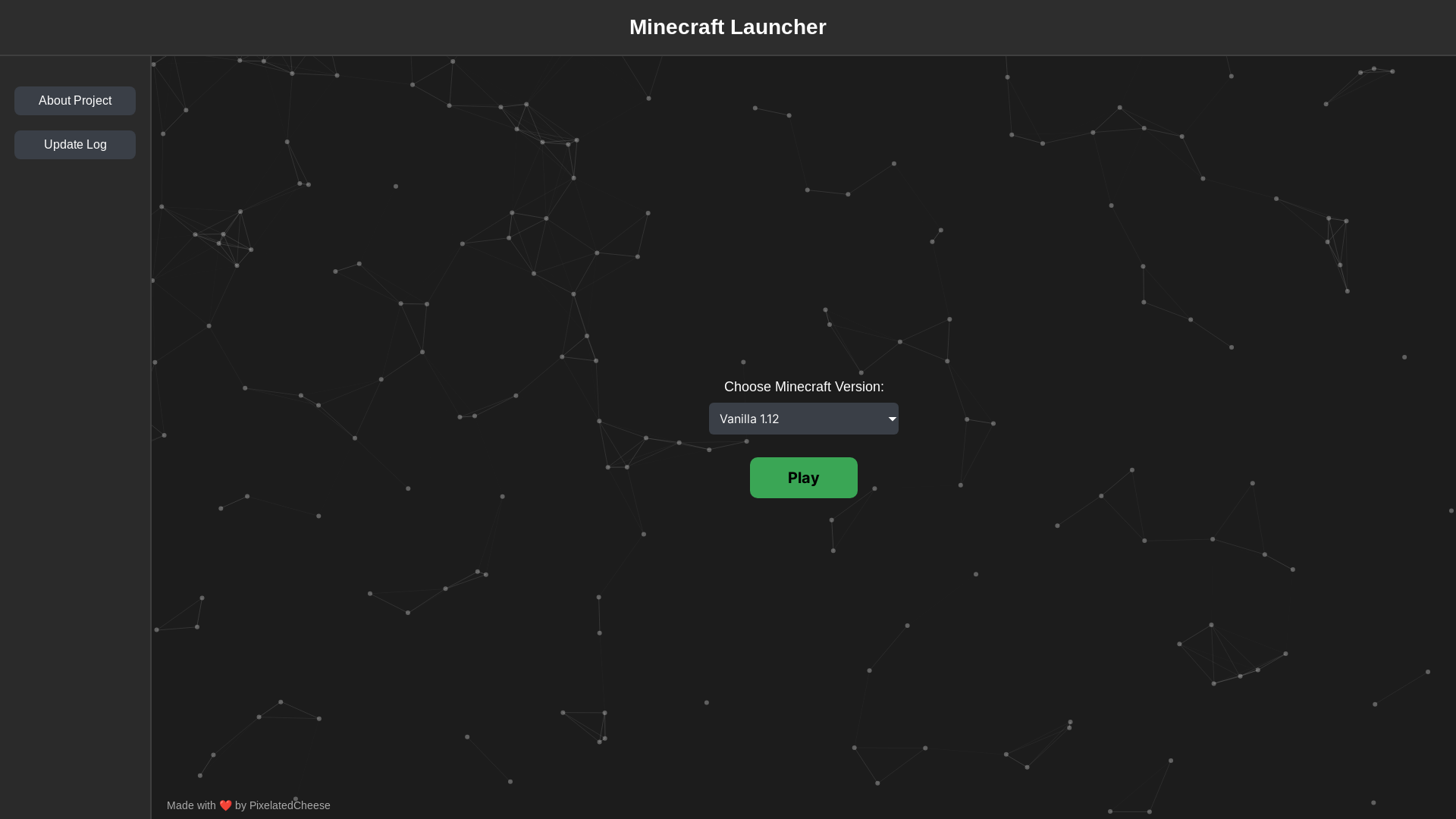 website screenshot of https://minecraftjava.pages.dev/