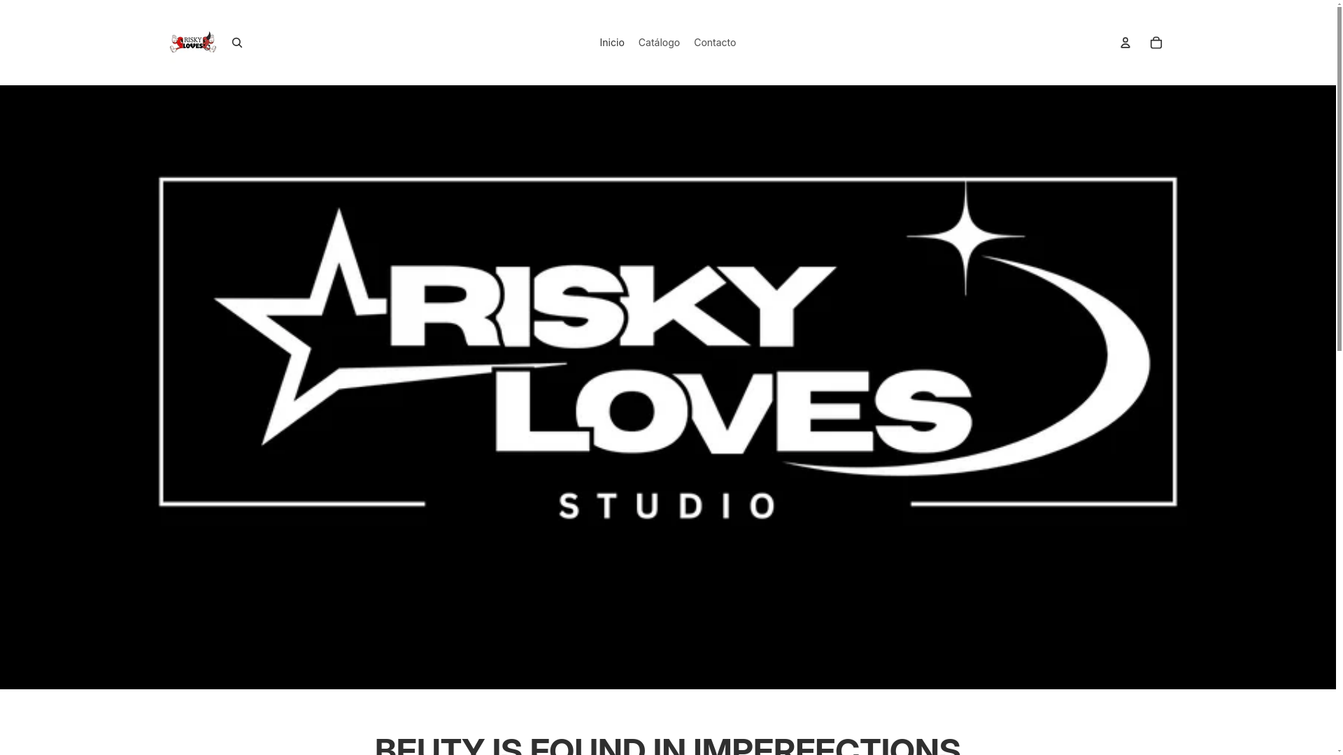 website screenshot of https://riskyloves.com/