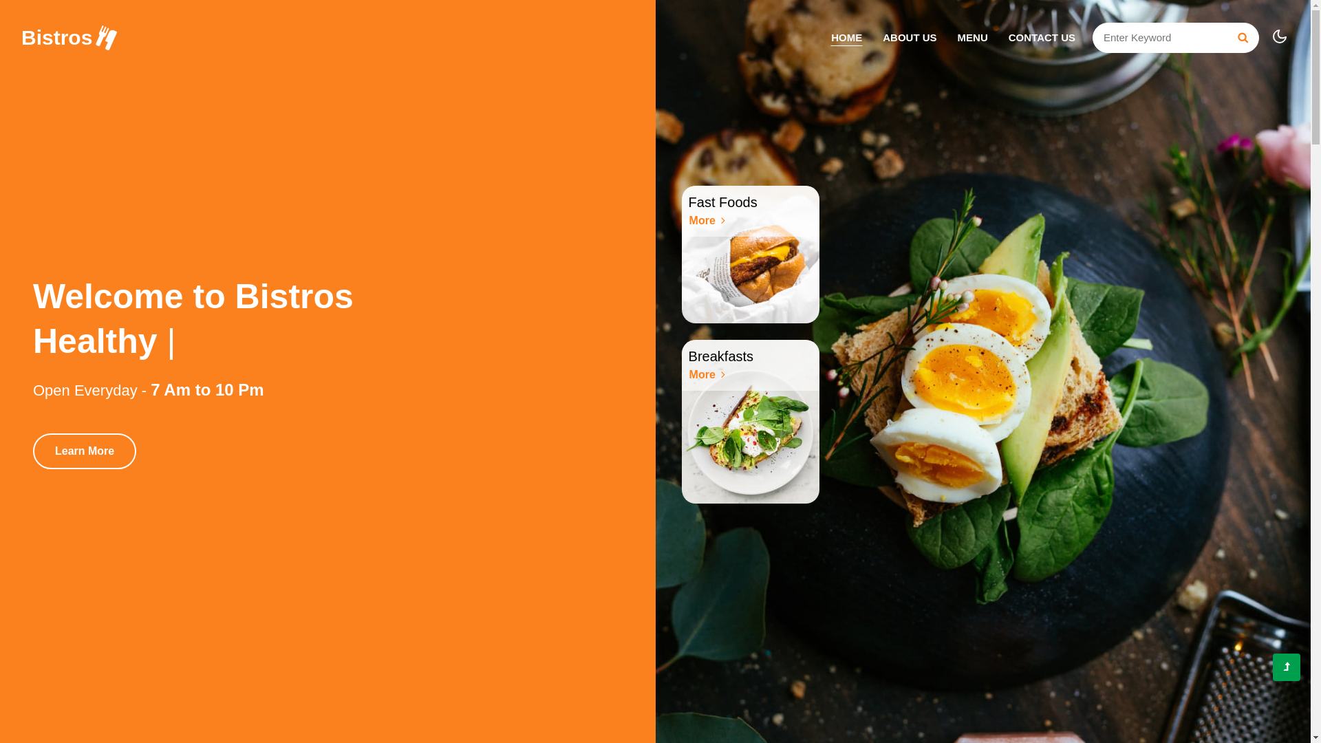 website screenshot of https://bistros-frt-project-l46lv.sevalla.page