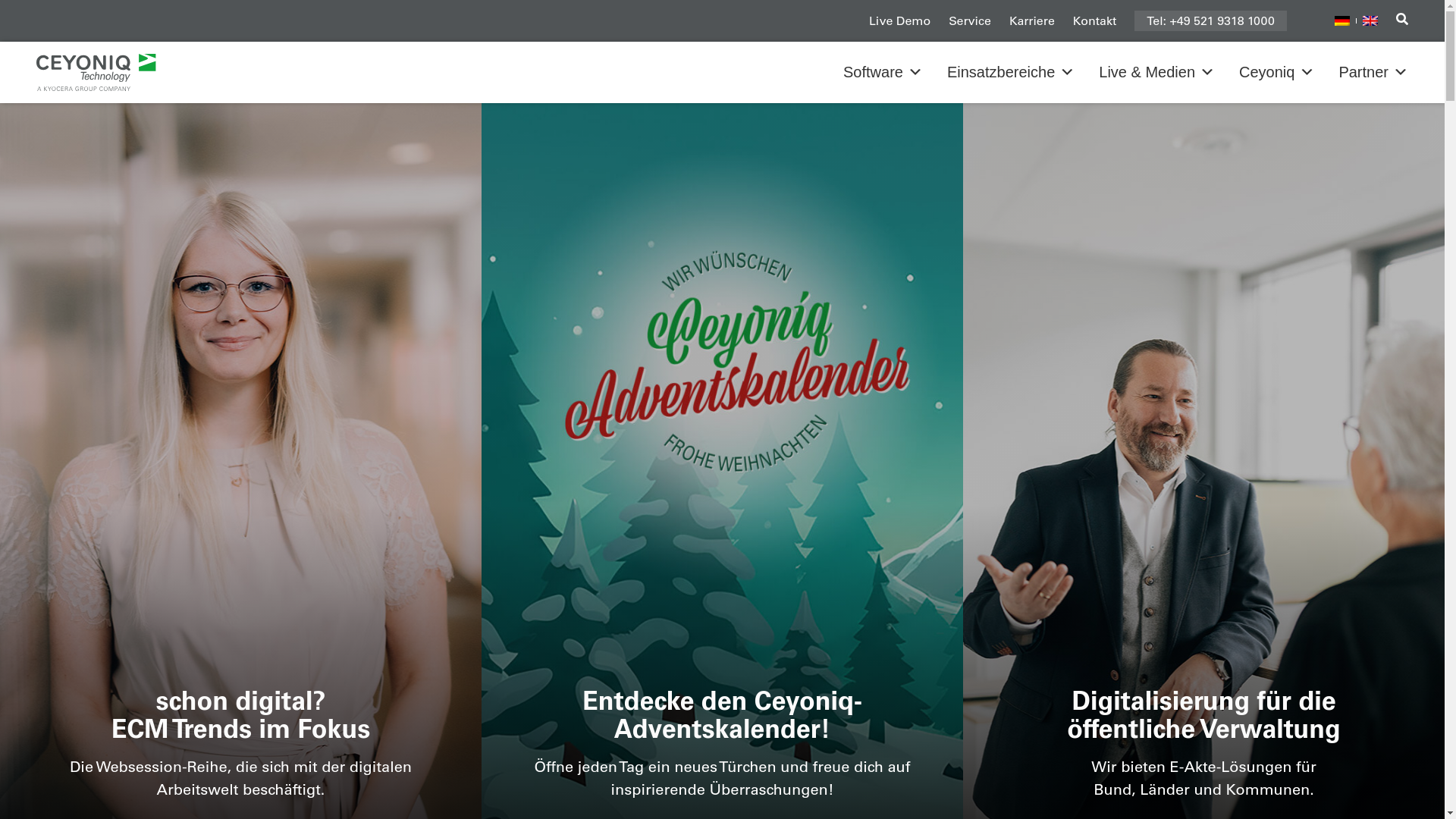 website screenshot of https://ceyoniq-deutschland.de/