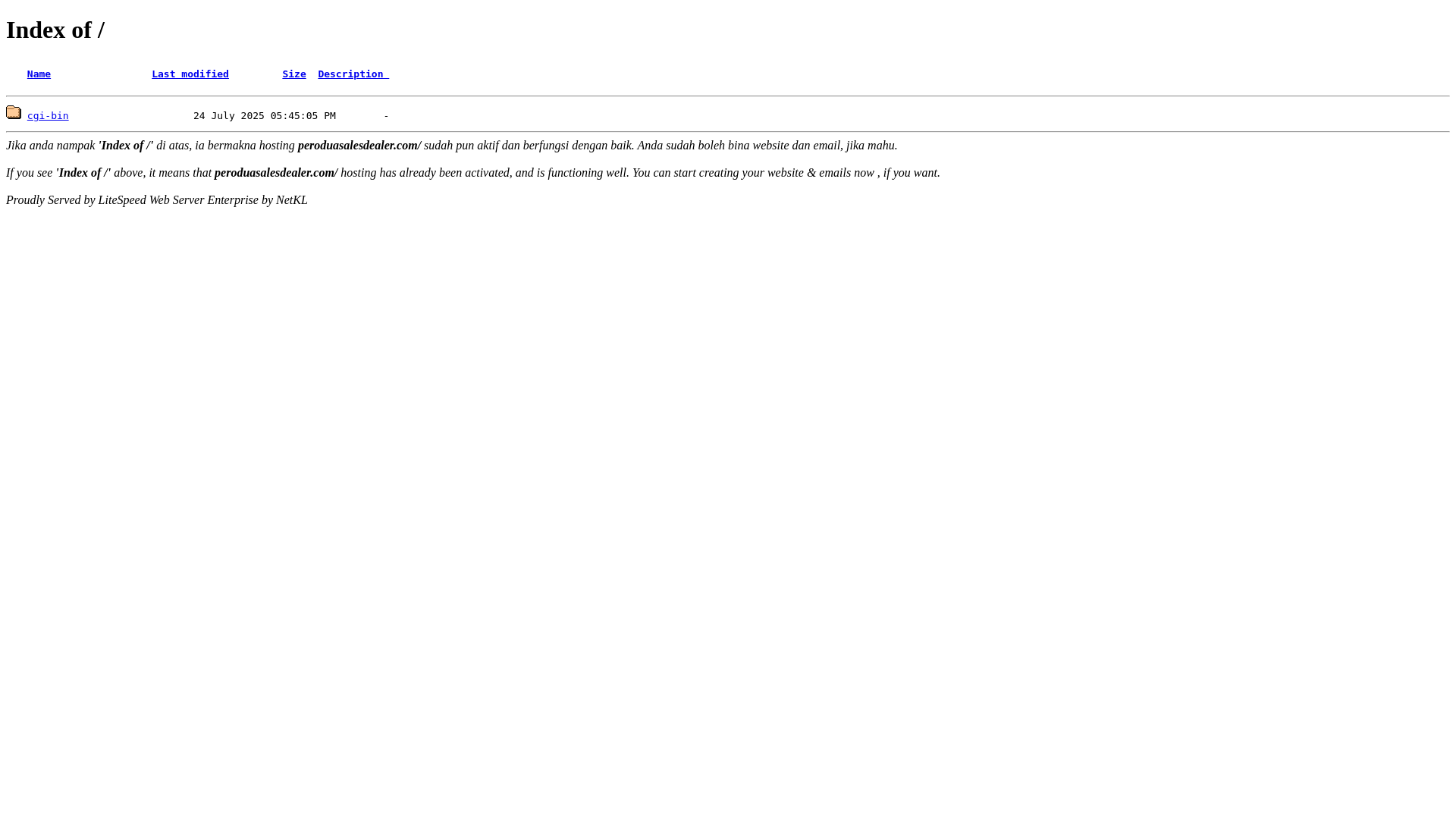 website screenshot of https://peroduasalesdealer.com/