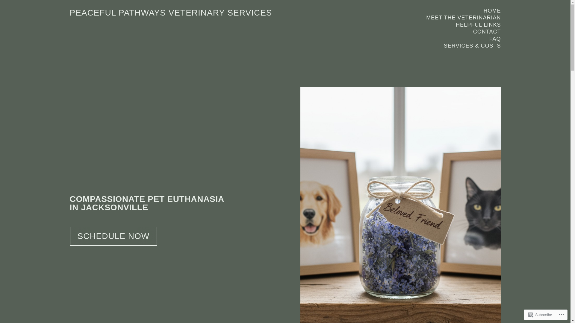 website screenshot of https://peacefulpathwaysvs.com/
