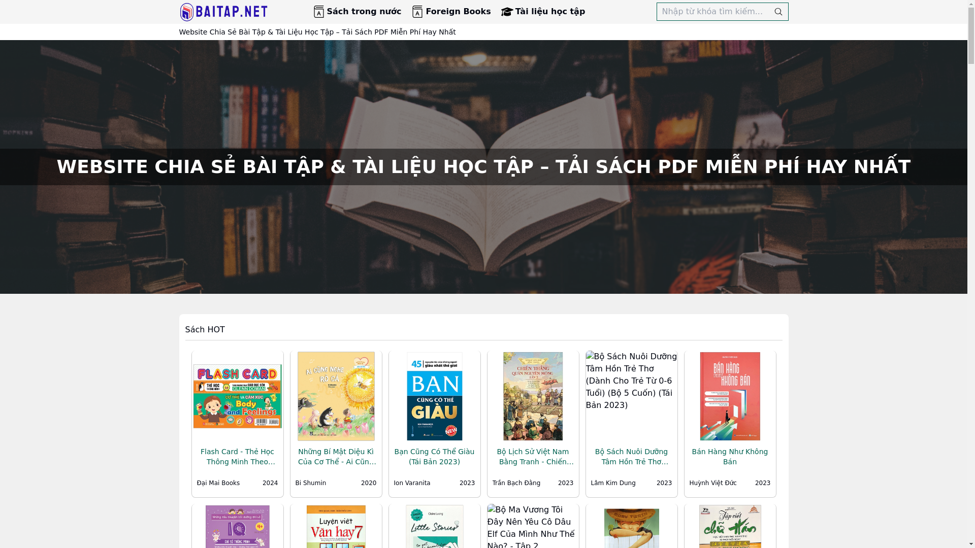 website screenshot of https://baitap-net.pages.dev/