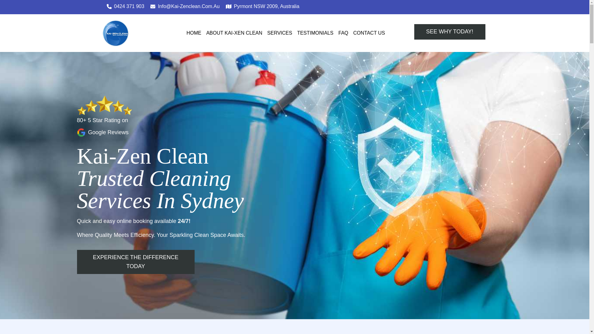 website screenshot of https://proximity-kaizencleaningz-67632c8a8c43.pages.dev/