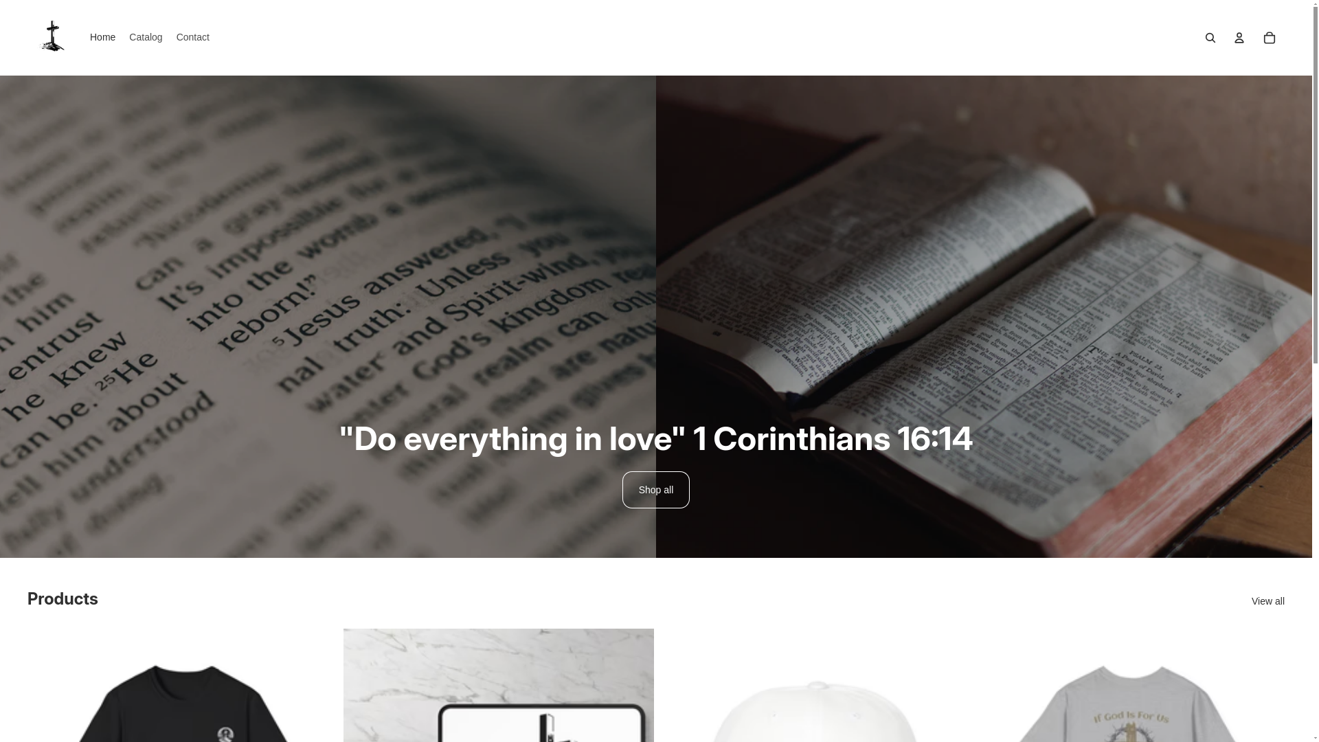 website screenshot of https://holyverseco.com/