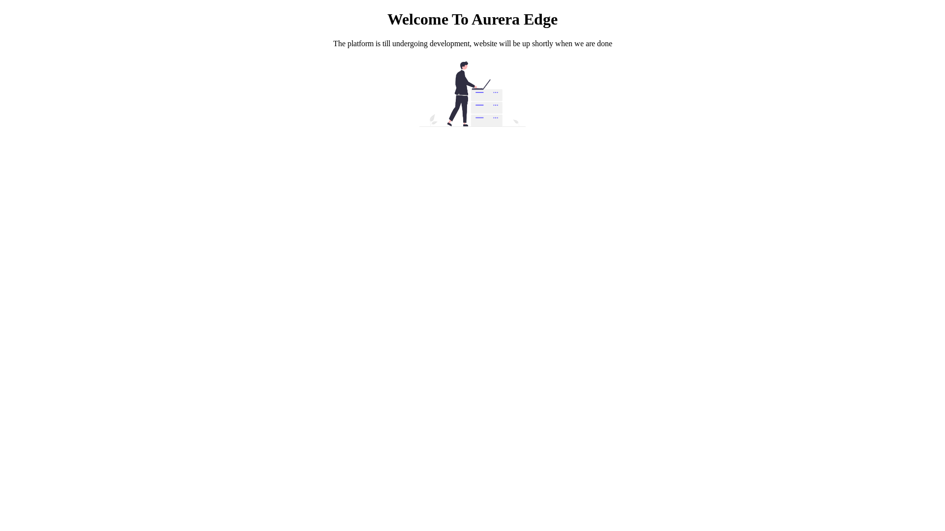 website screenshot of https://aurexaedge.com/