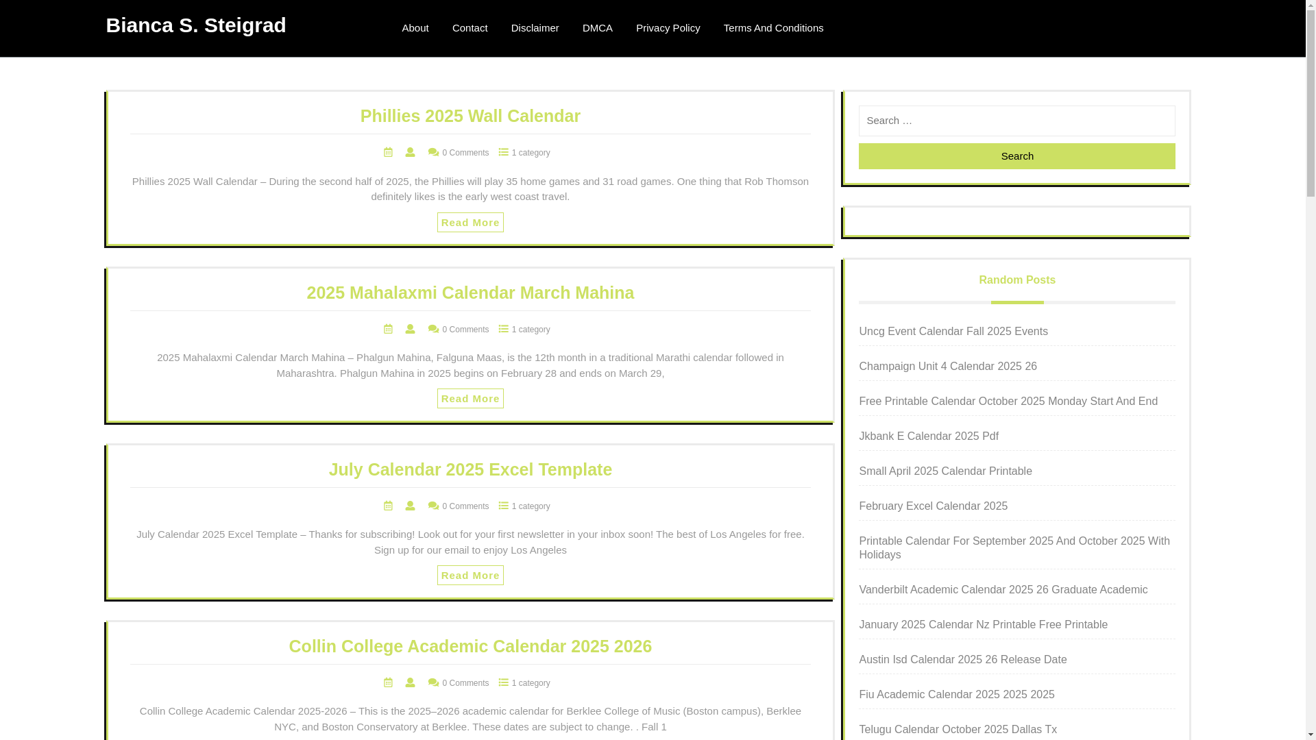 website screenshot of https://biancassteigrad.pages.dev/