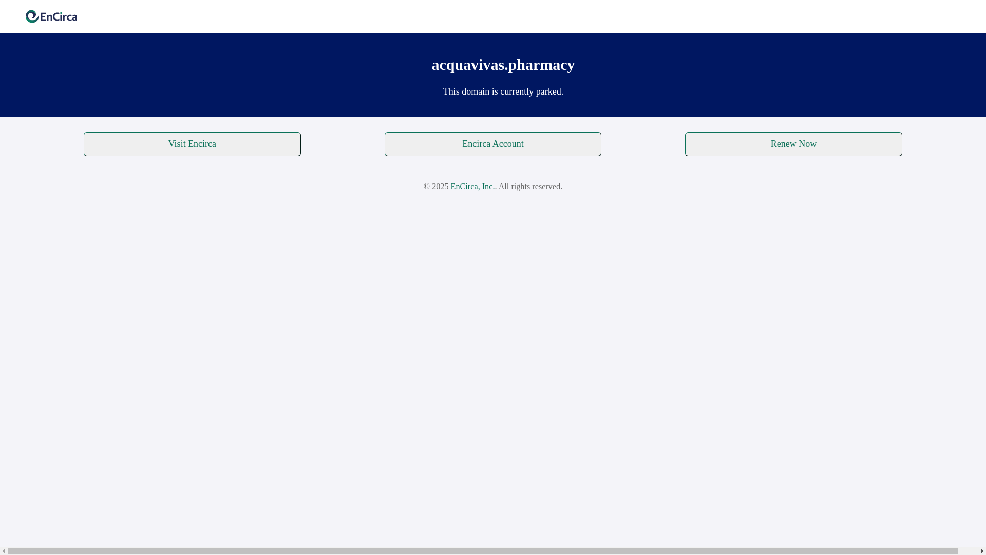 website screenshot of https://acquavivas.pharmacy/