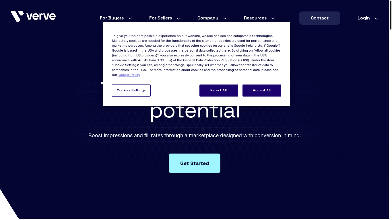website screenshot of https://lkqd.net/