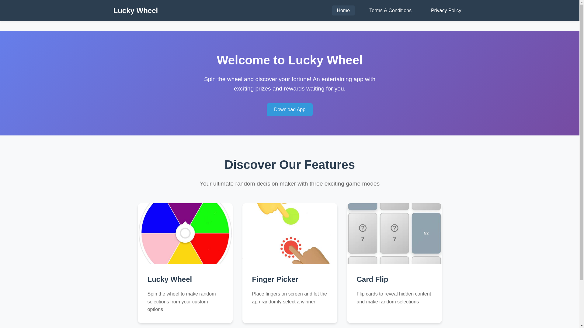 website screenshot of https://spinwheel.life/