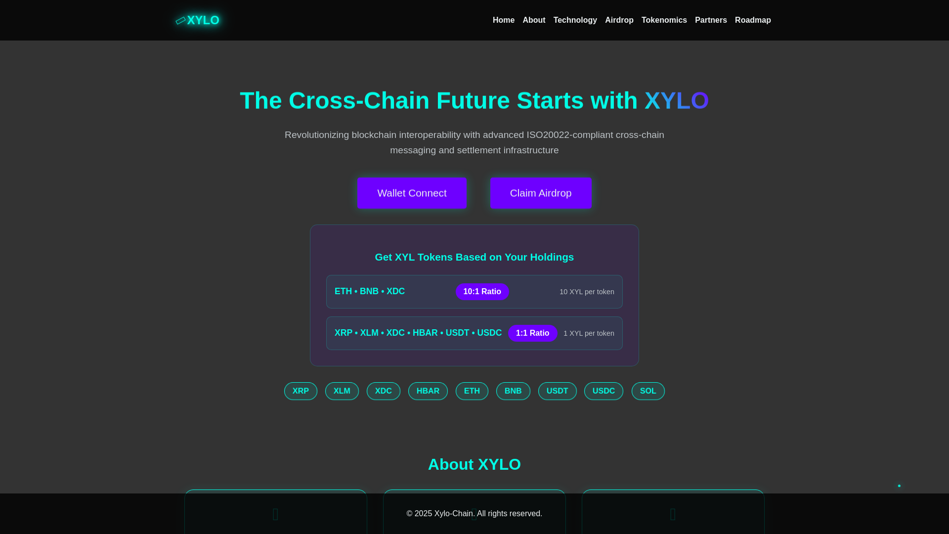 website screenshot of https://xylotest.pages.dev/