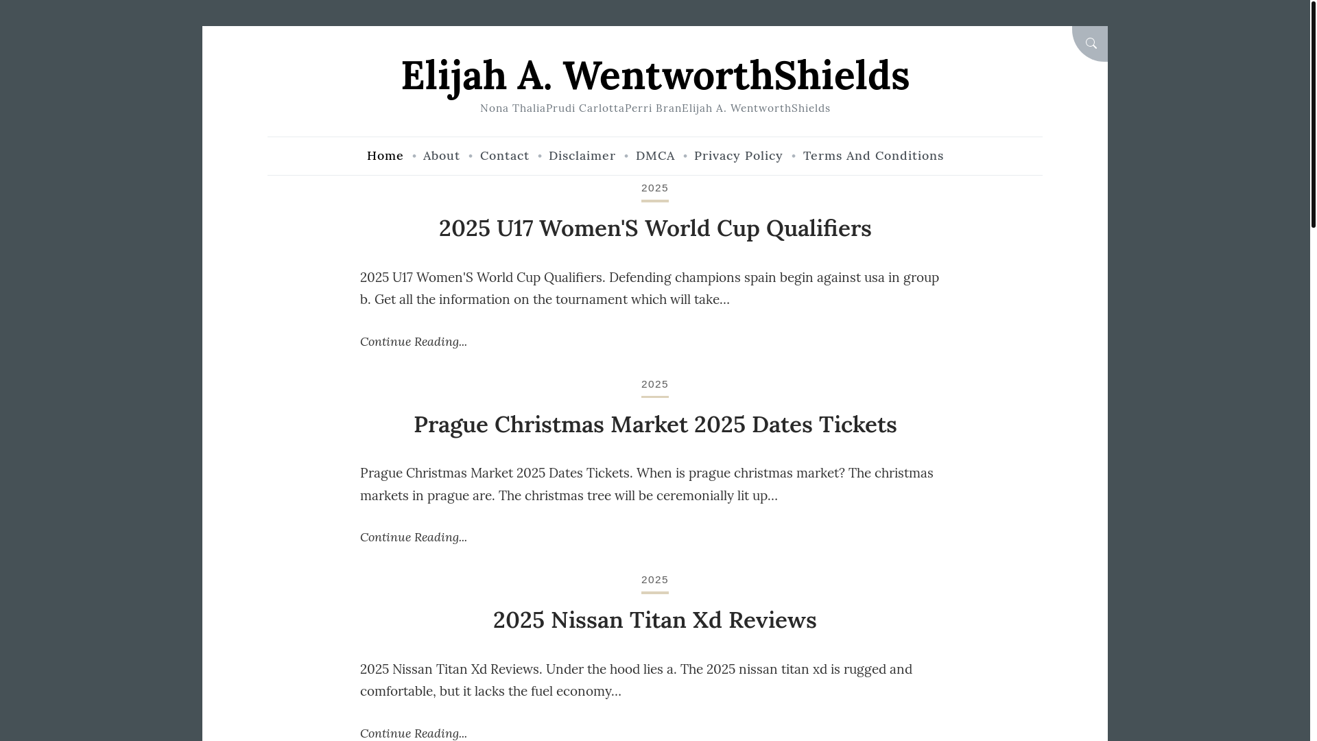 website screenshot of https://elijahawentworthshields.pages.dev/