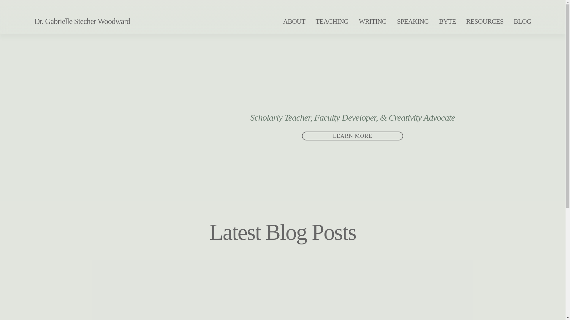 website screenshot of https://ontheteachingtrack.com/