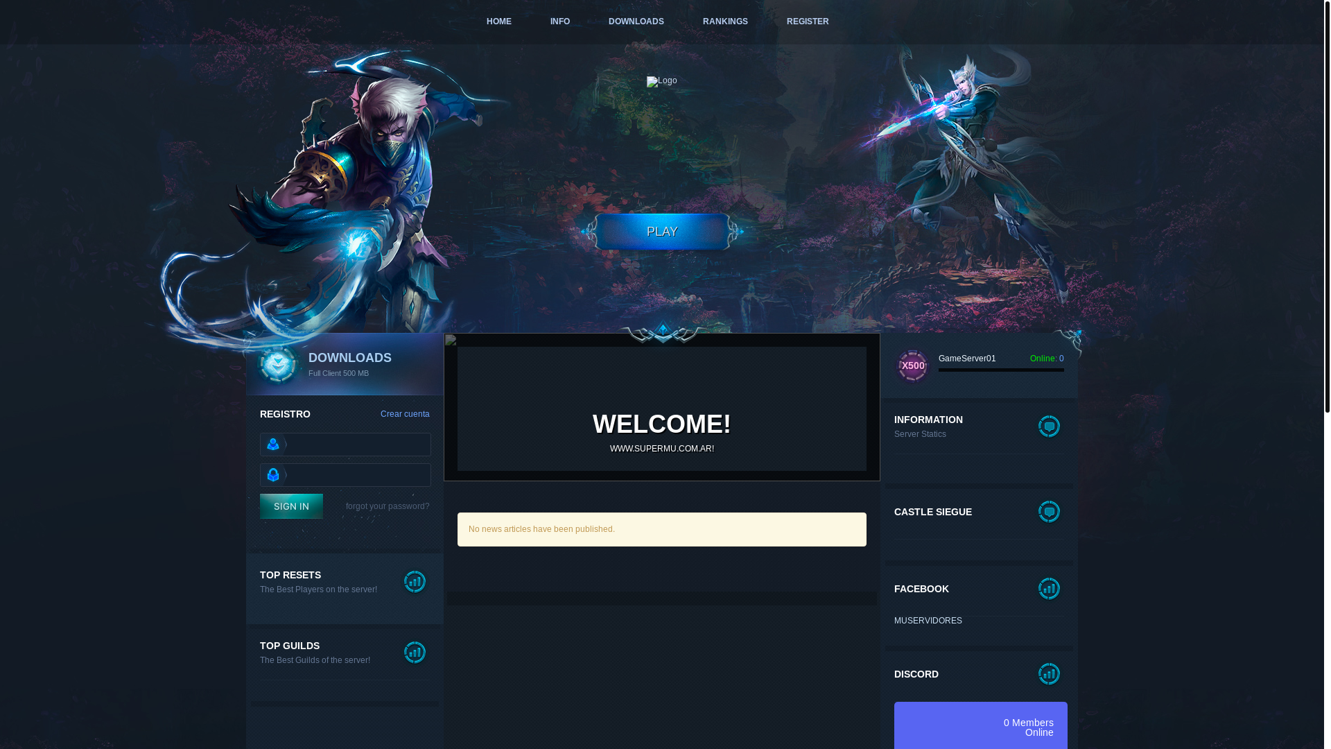 website screenshot of https://eliamu.net/