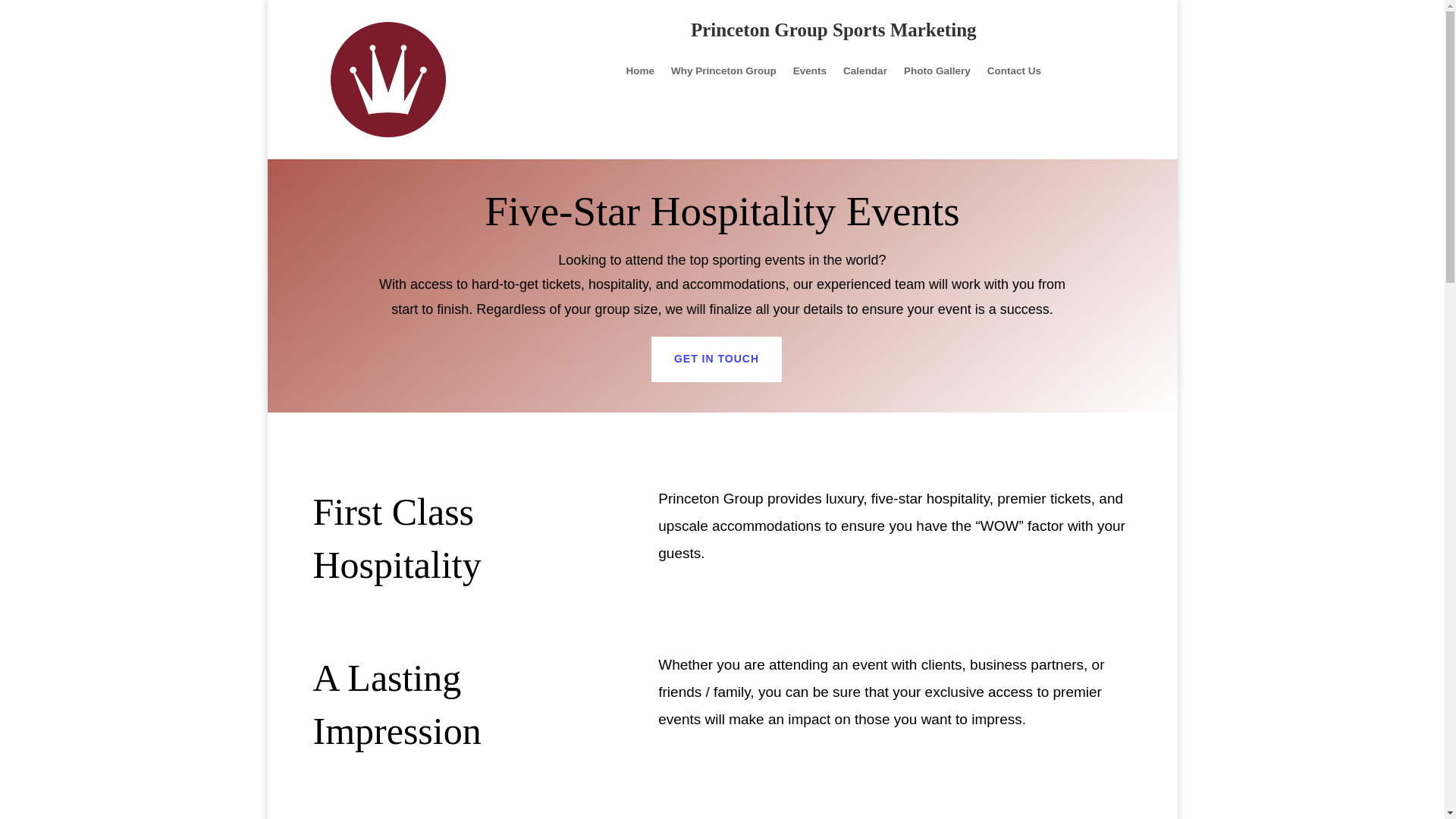 website screenshot of https://gopgevents.com/