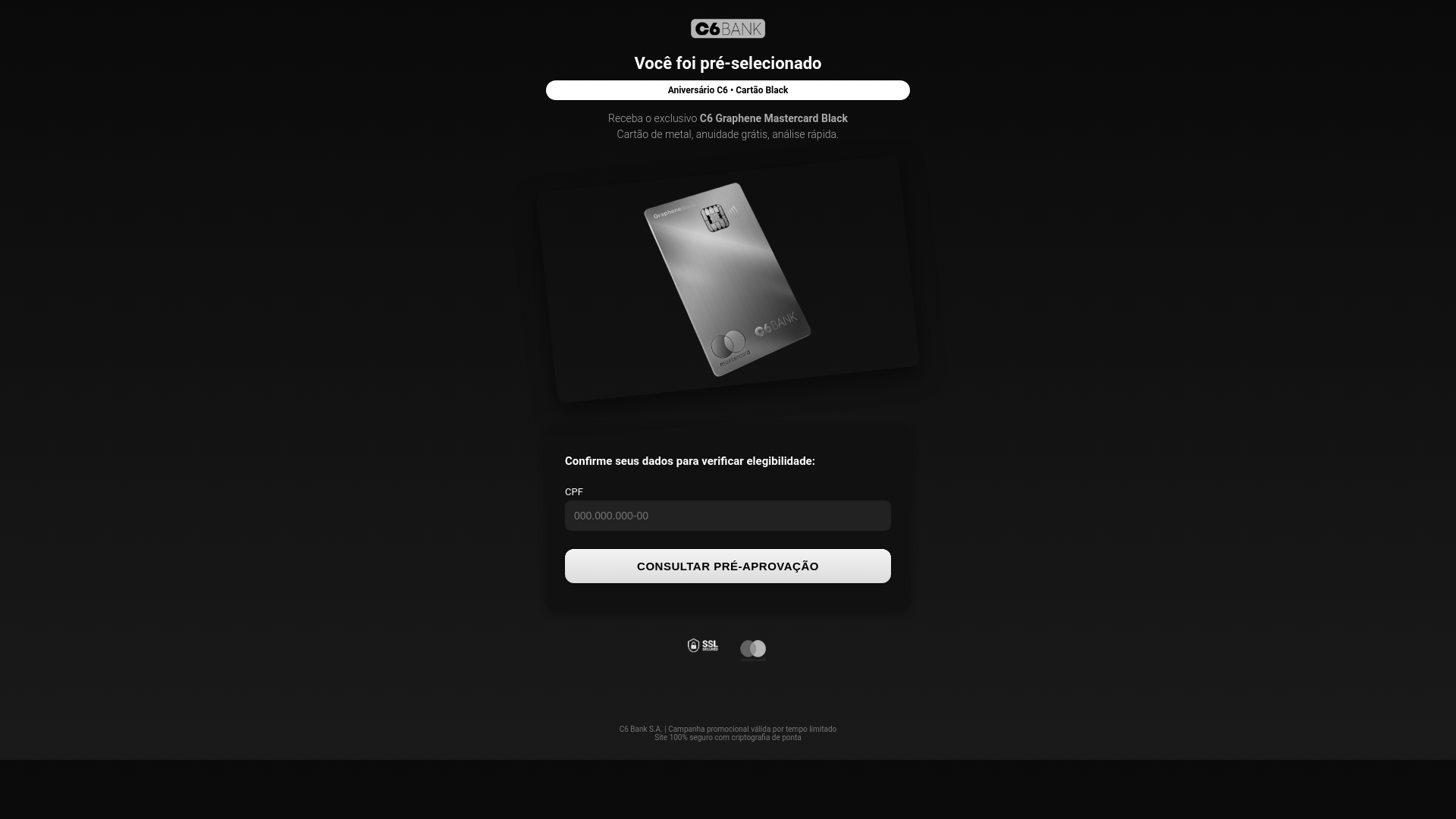 website screenshot of https://c6bankcartoes.pages.dev/
