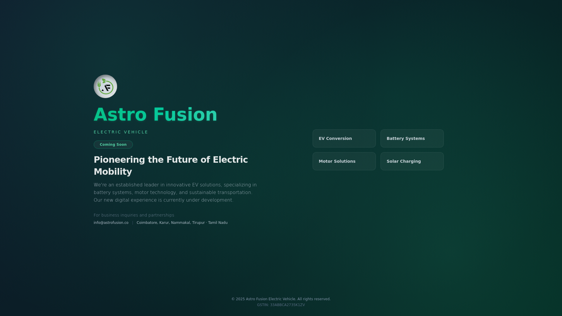 website screenshot of https://astrofusion.pages.dev/