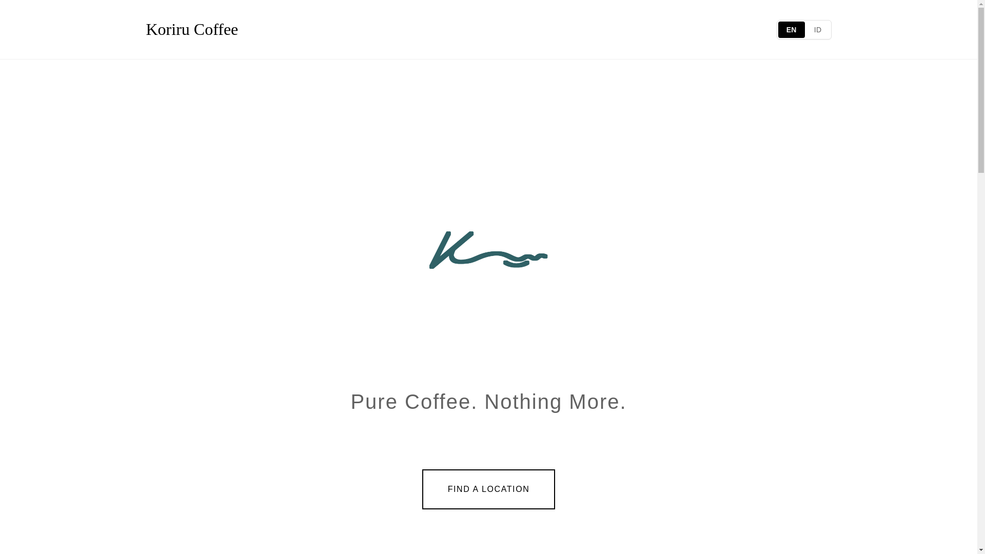 website screenshot of https://koriru-landing-page.pages.dev/