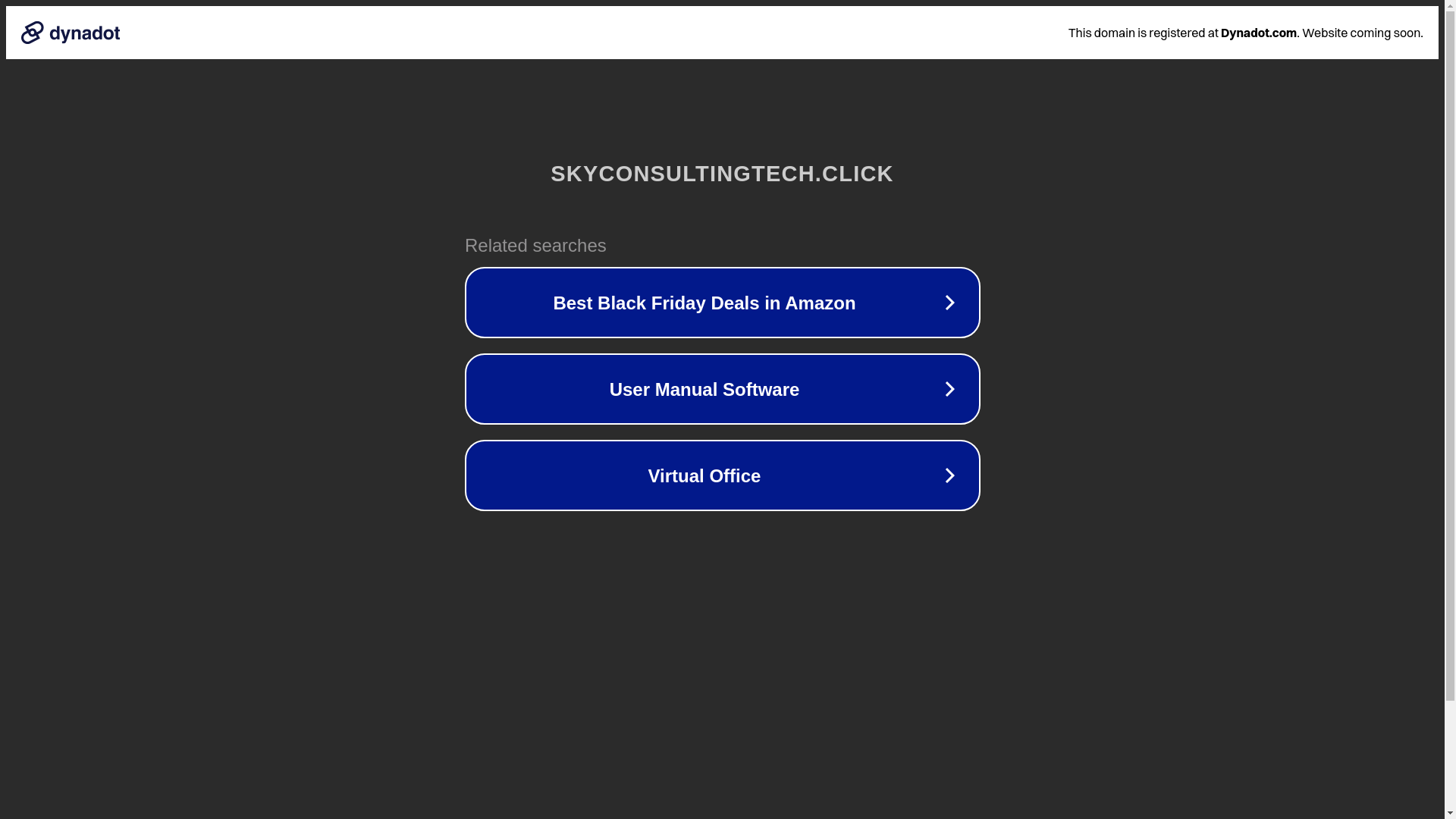 website screenshot of https://skyconsultingtech.click/
