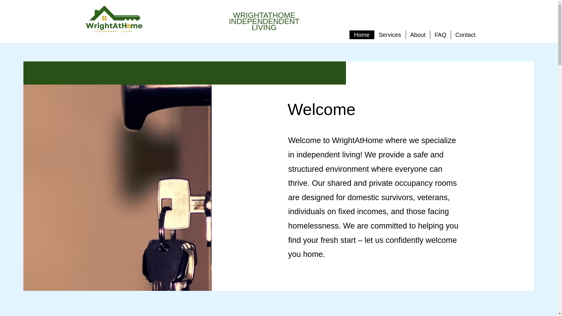 website screenshot of https://wrightathomeliving.com/