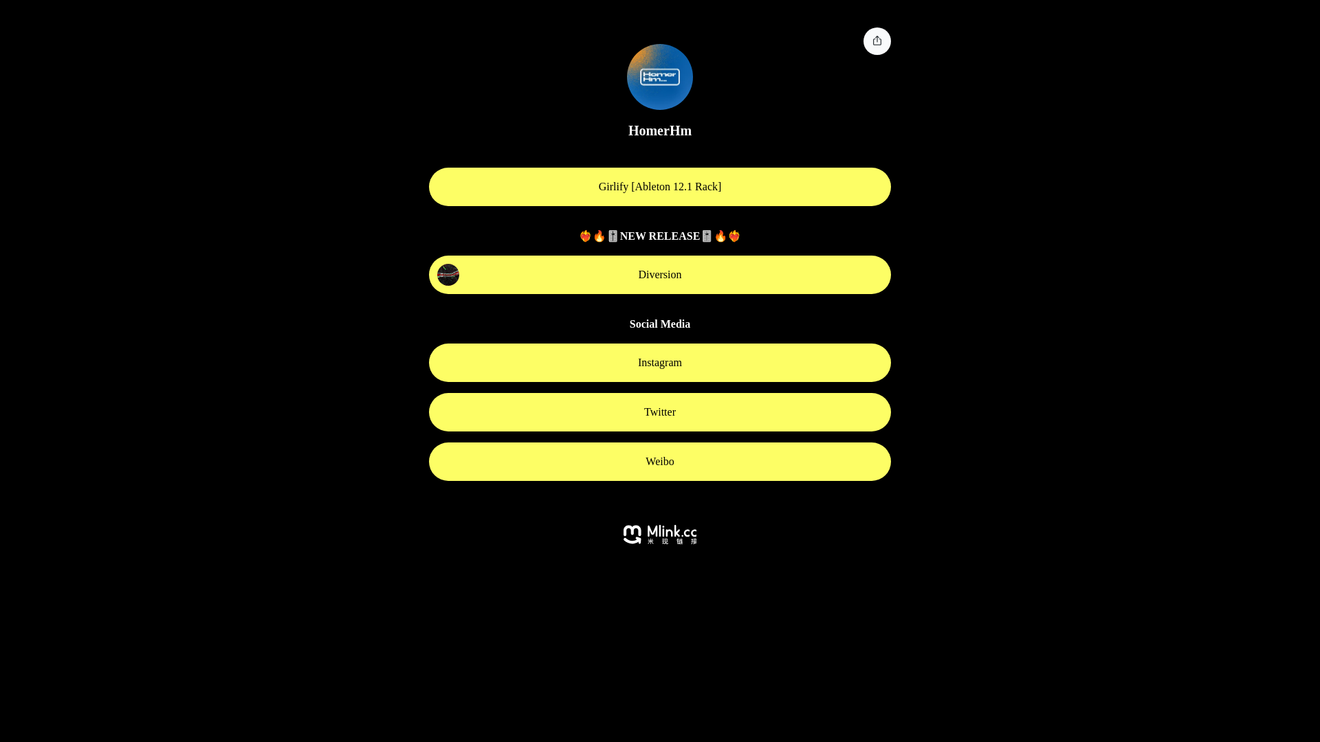 website screenshot of https://homerhm.com/