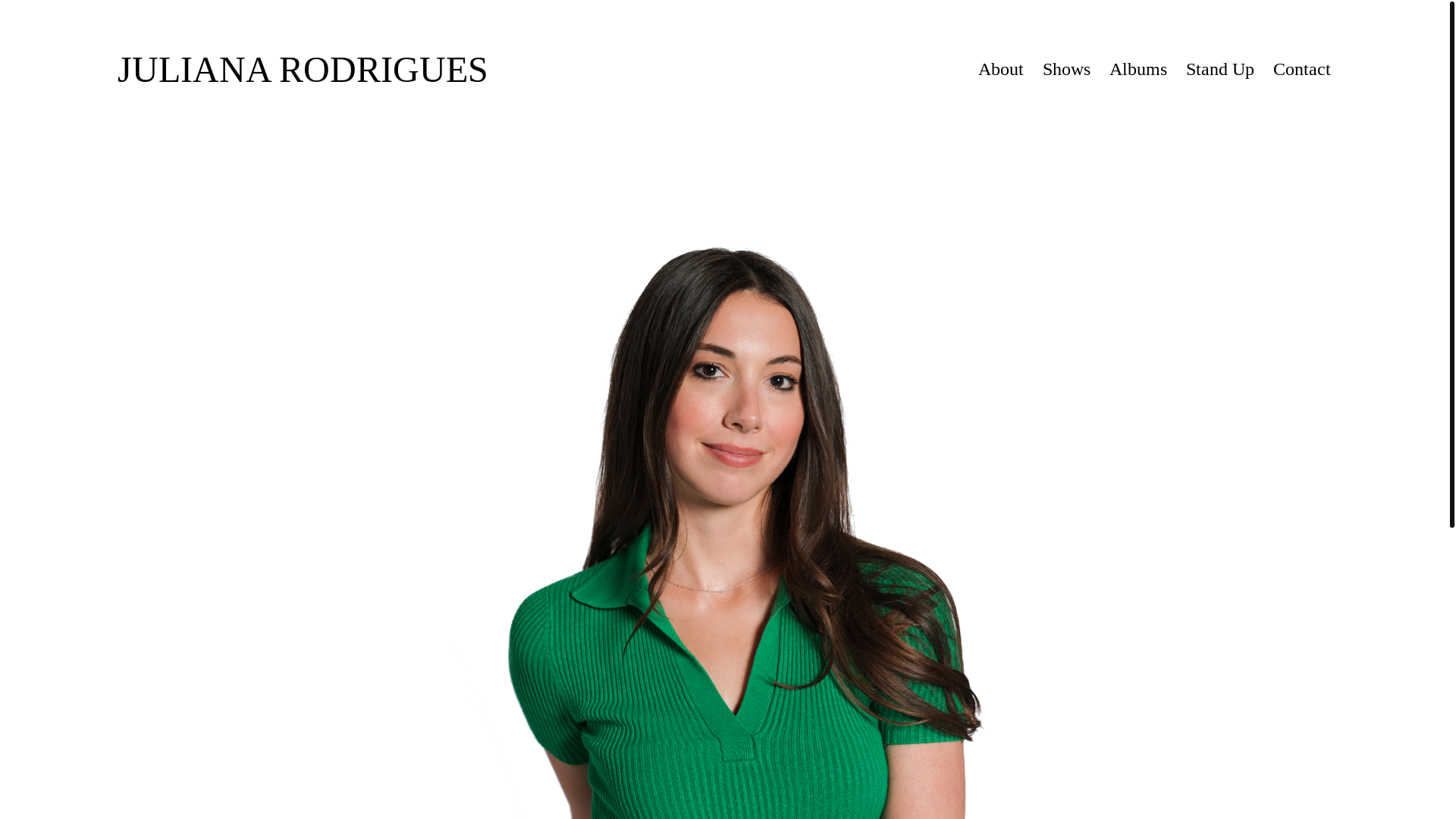 website screenshot of https://julianarodrigues.ca/