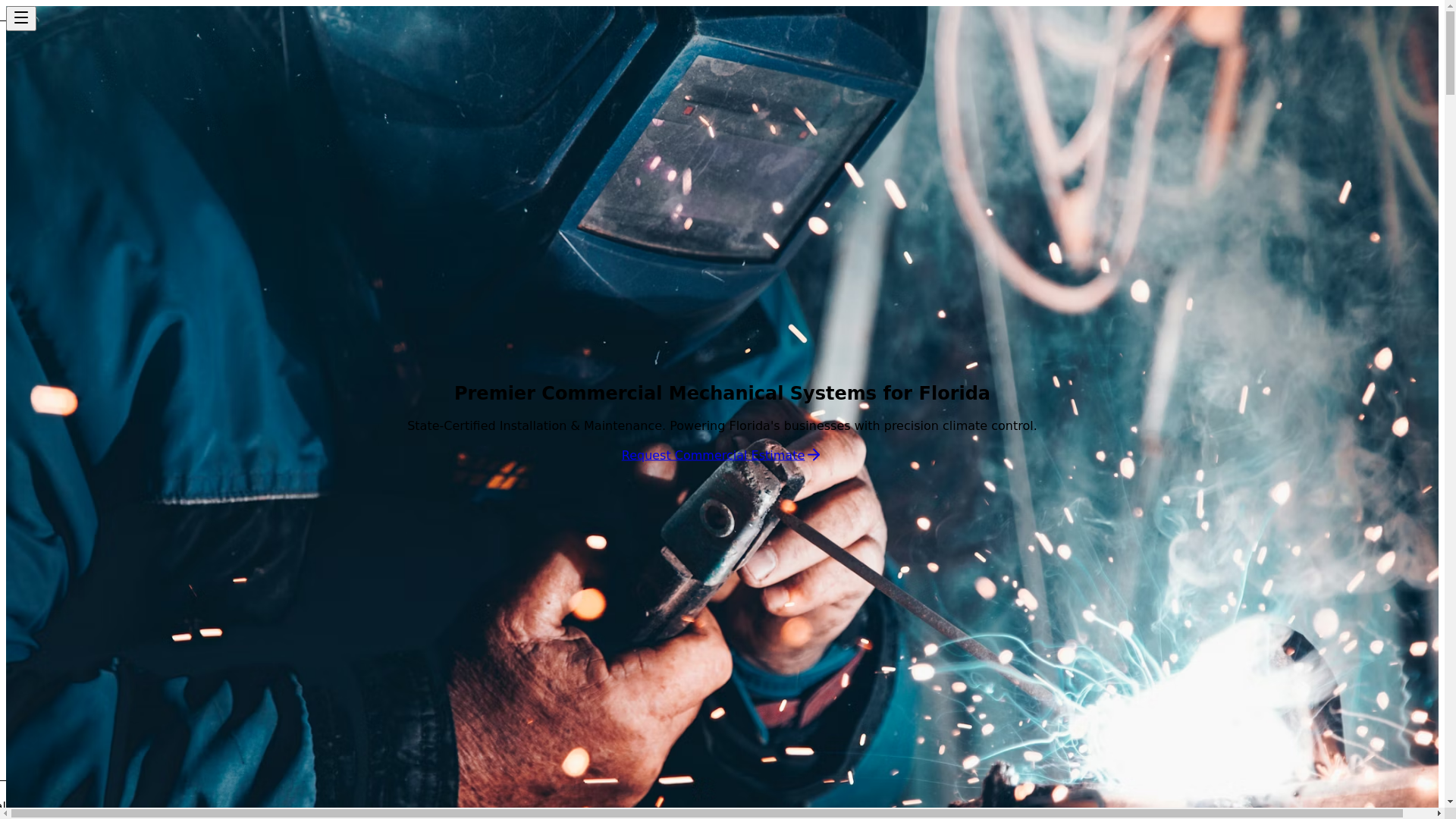 website screenshot of https://majorsmechanical.com/