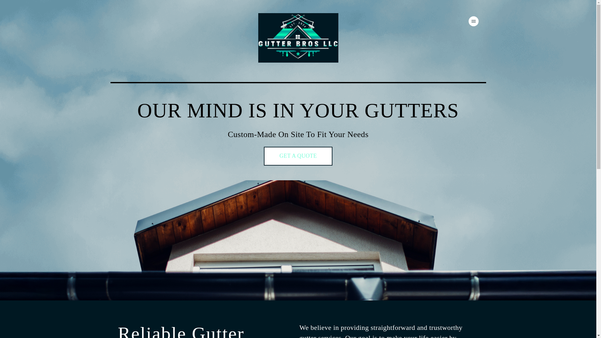 website screenshot of https://gutterbrosaz.com/