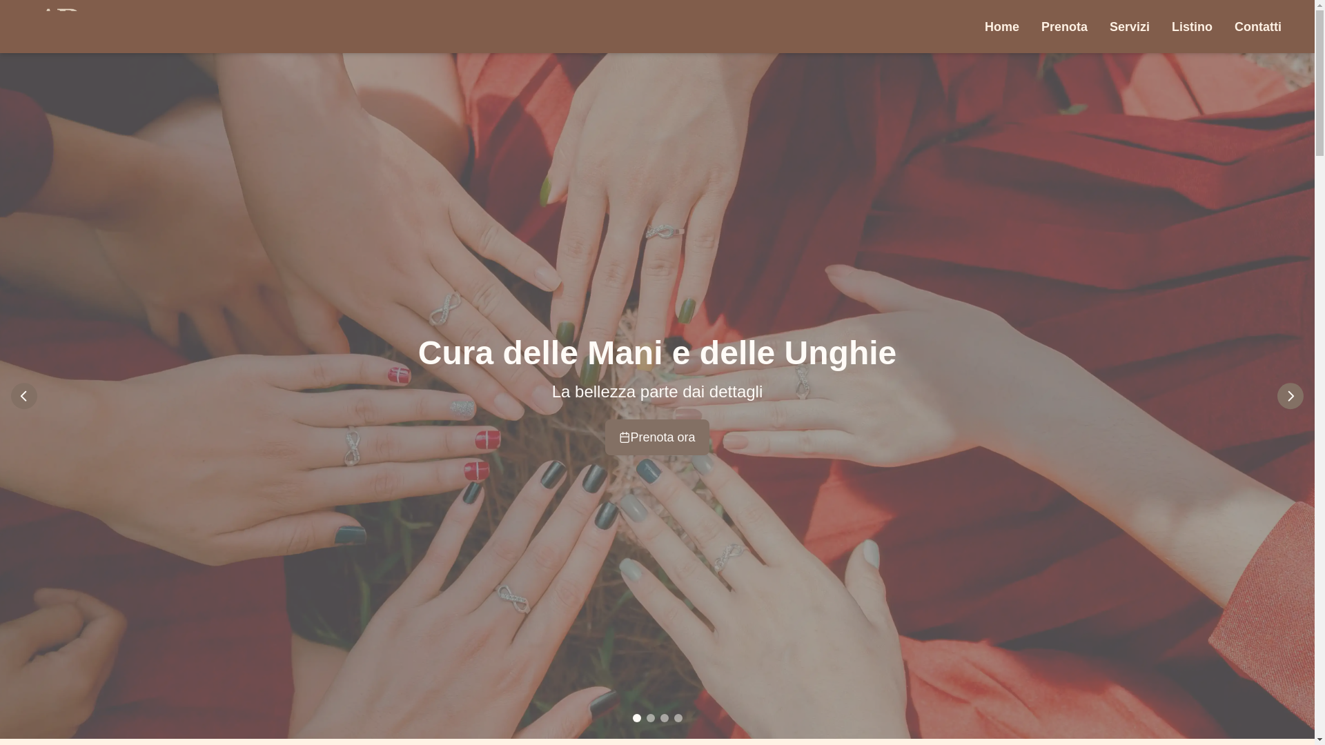 website screenshot of https://arbeautylab.it/