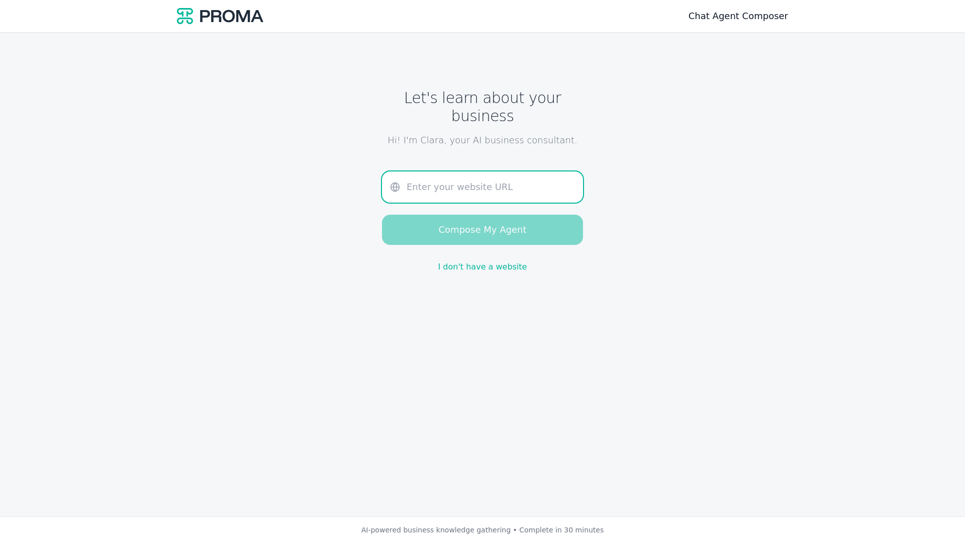 website screenshot of https://interview-agent.pages.dev/
